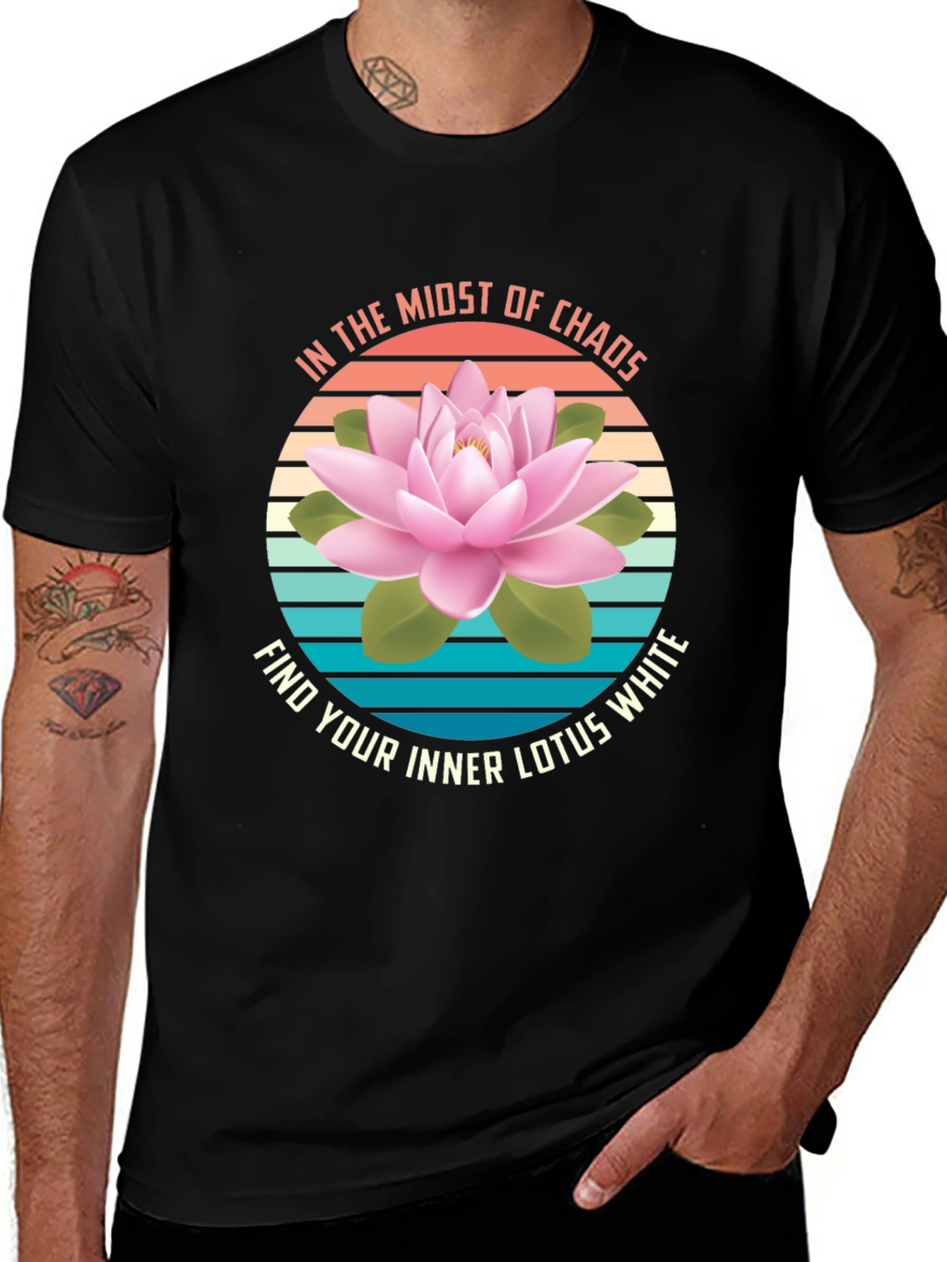 Inner Lotus T-Shirt: Find Peace in Chaos