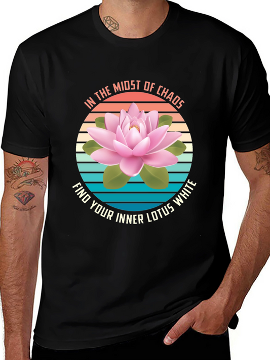Inner Lotus T-Shirt: Find Peace in Chaos