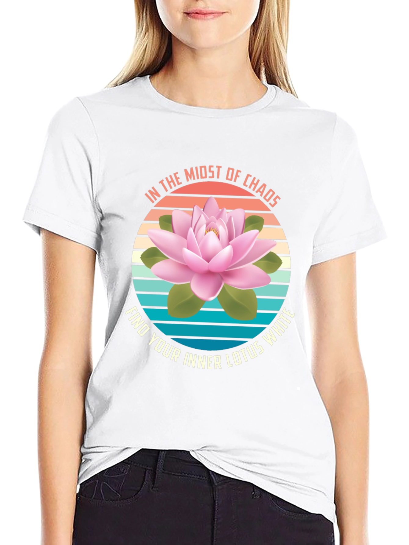 Inner Lotus T-Shirt: Find Peace in Chaos