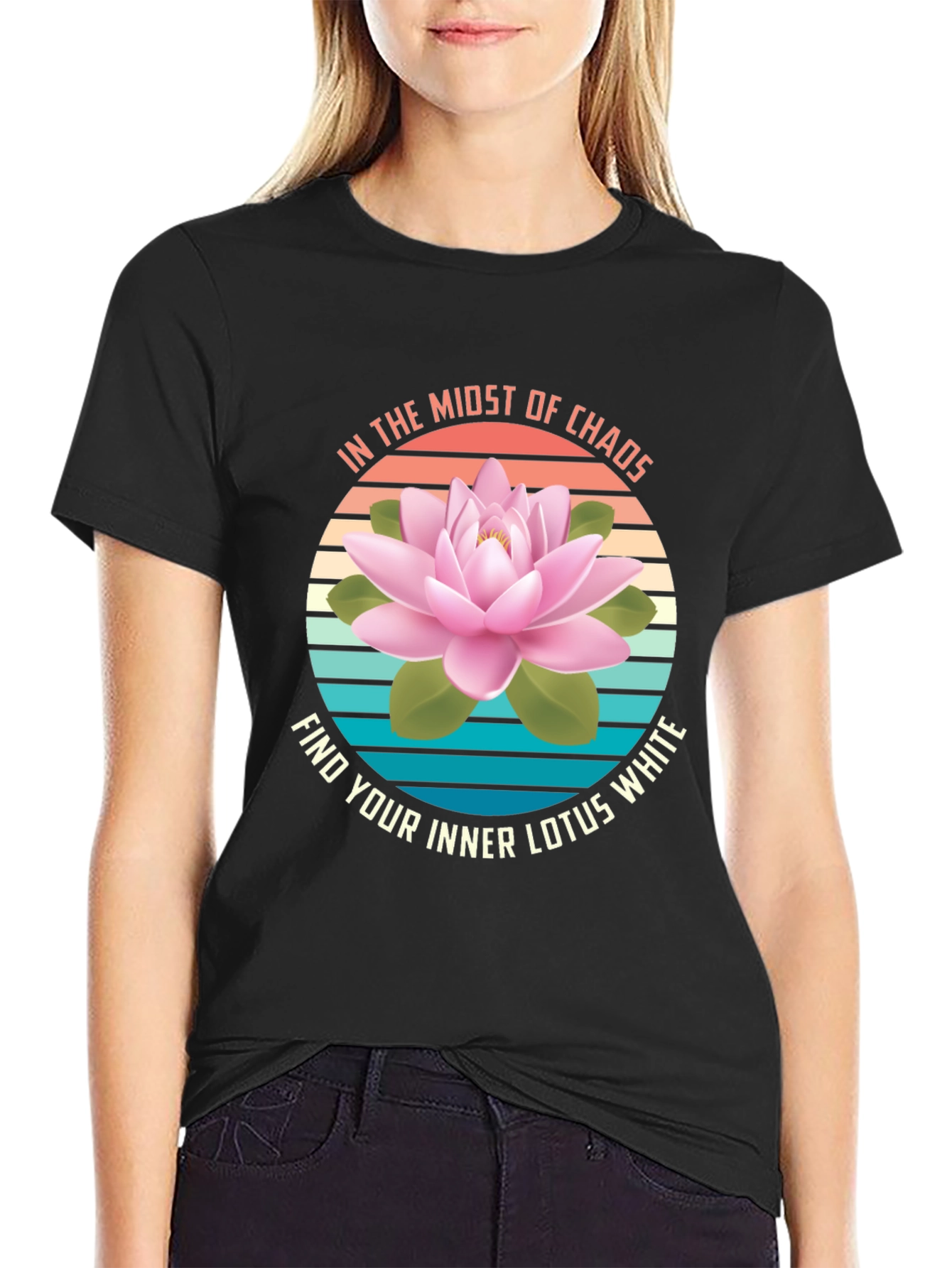Inner Lotus T-Shirt: Find Peace in Chaos