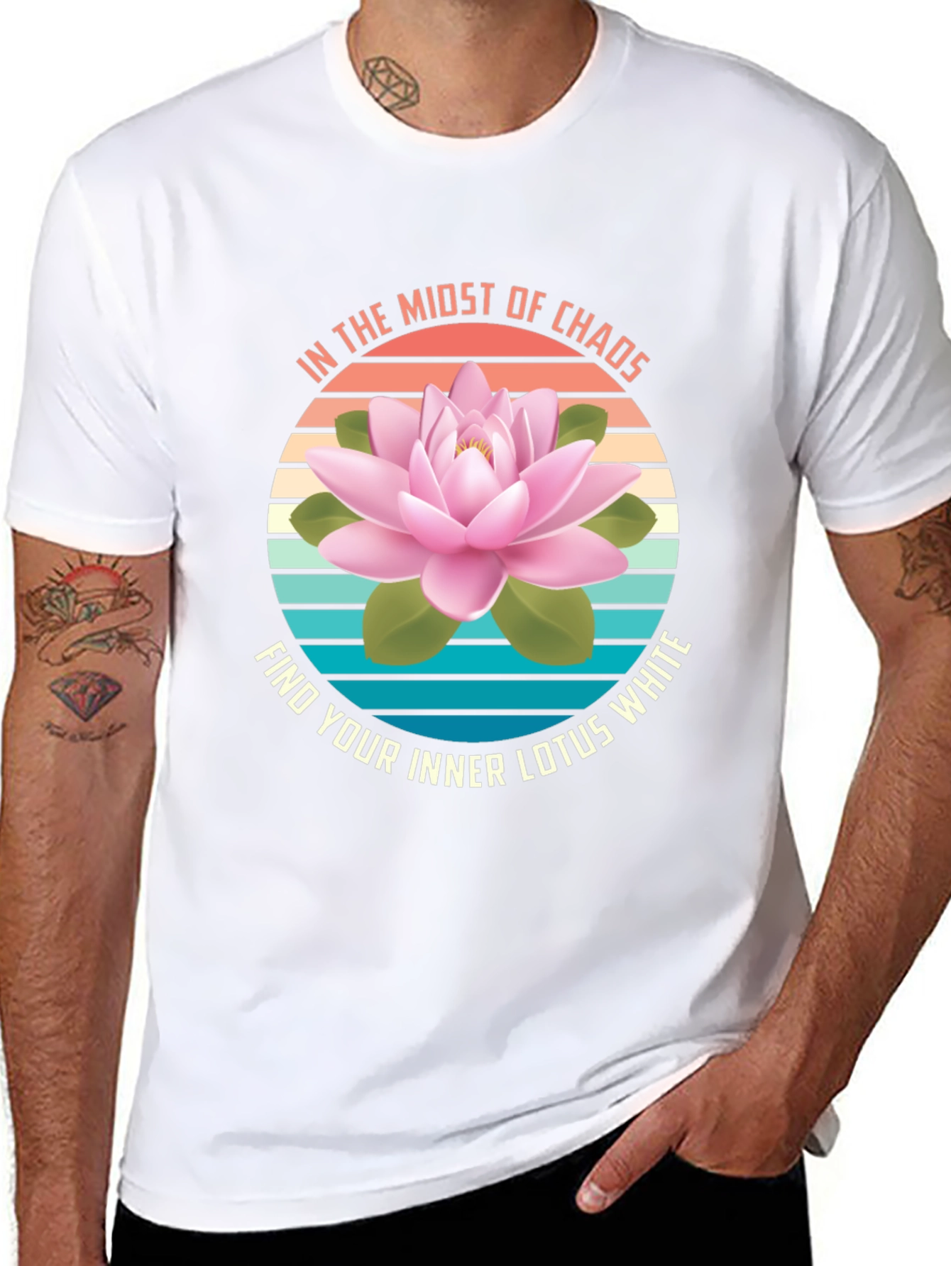 Inner Lotus T-Shirt: Find Peace in Chaos