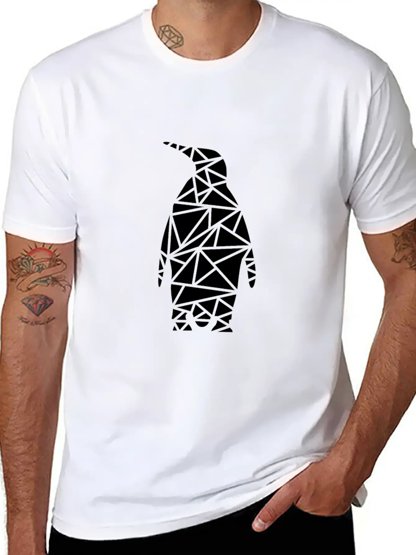 Waddling Penguin Timeless Short Sleeve Tee – Comfy And Minimalist Design