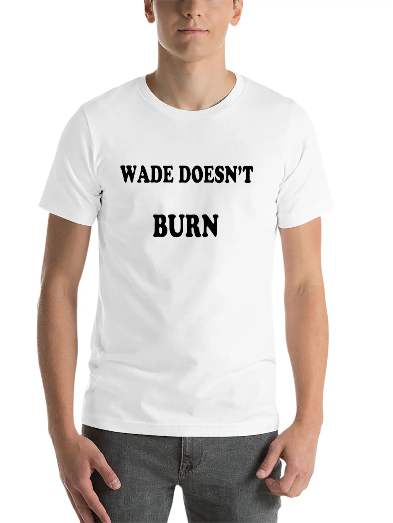 Wade Doesn T Bros Unisex Casual T-Shirt – Clean Design For Daily Comfort