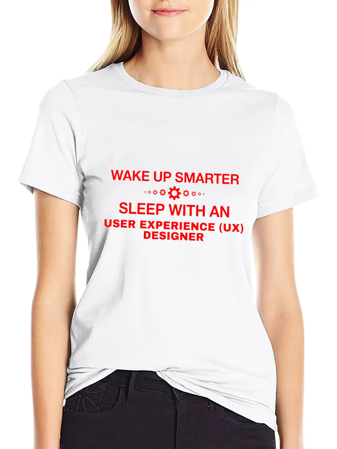 WAKE UP SMARTER SLEEP WITH AN USER EXPERIENCE (UX) Comfortable Minimalist Graphic Tee – Summer Style Essential