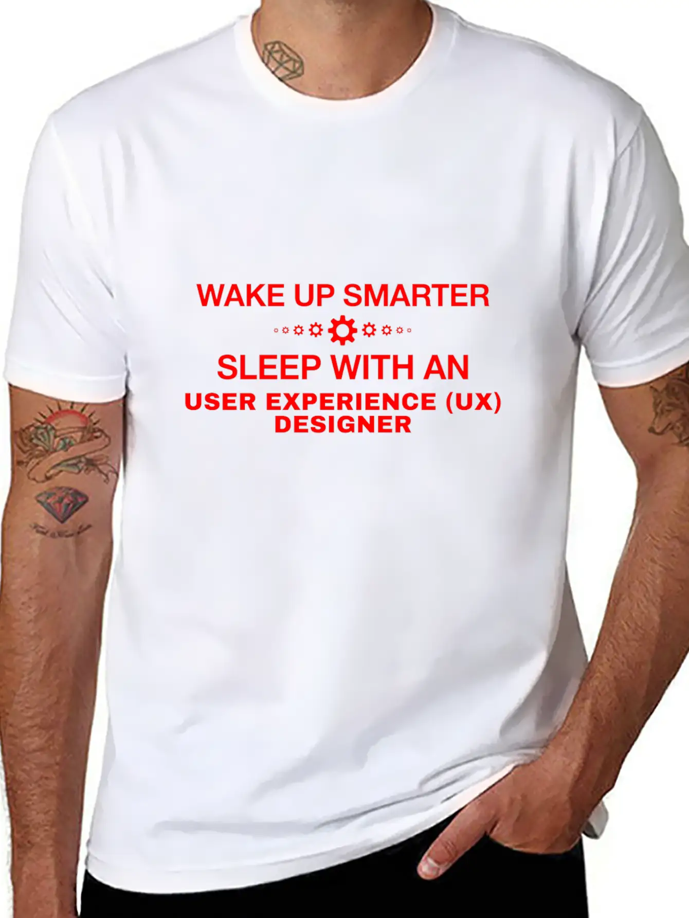 WAKE UP SMARTER SLEEP WITH AN USER EXPERIENCE (UX) Comfortable Minimalist Graphic Tee – Summer Style Essential