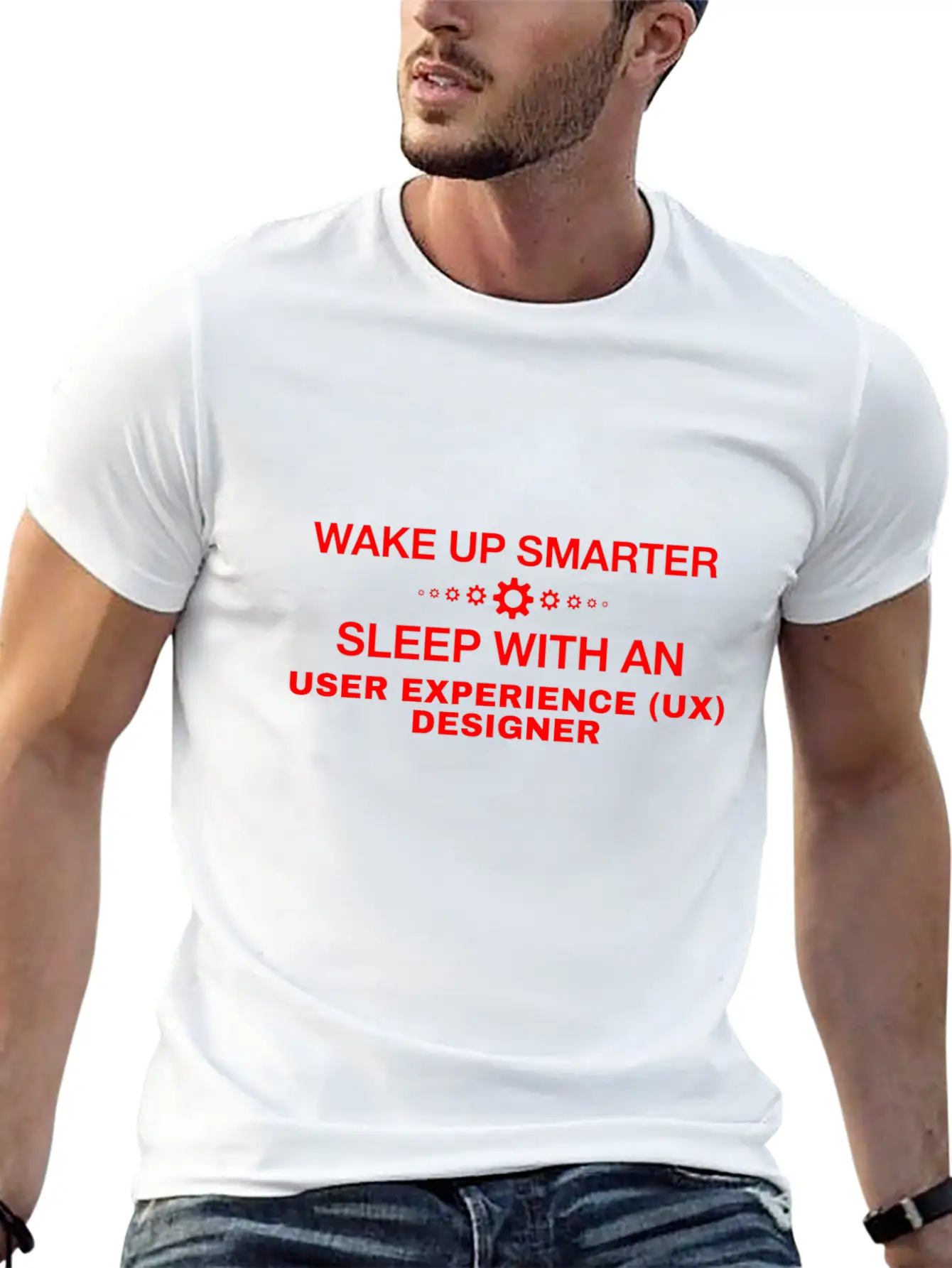 WAKE UP SMARTER SLEEP WITH AN USER EXPERIENCE (UX) Comfortable Minimalist Graphic Tee – Summer Style Essential