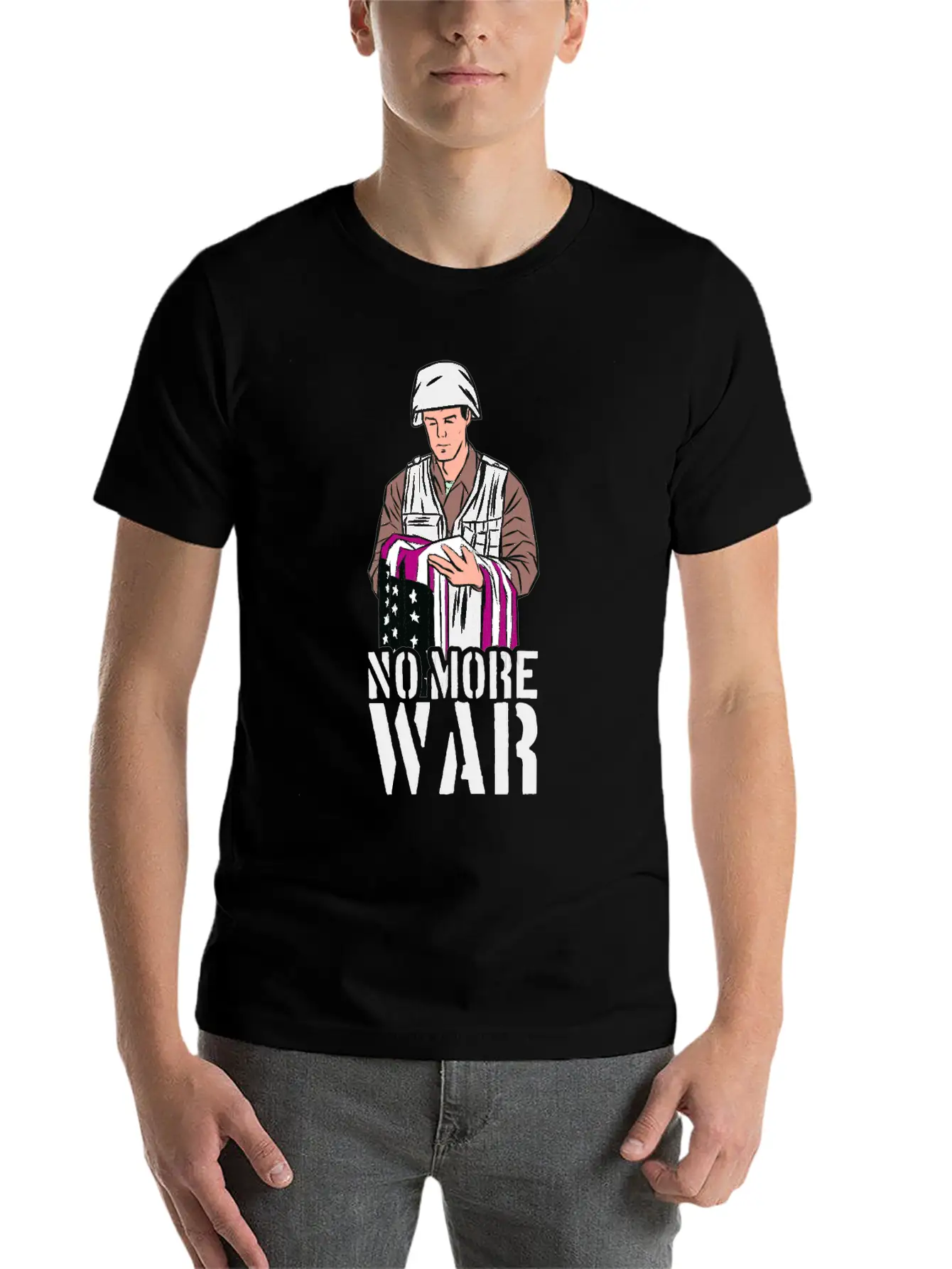 War Peace Freedom Basic Graphic T-Shirt – Daily Comfort In Soft Cotton