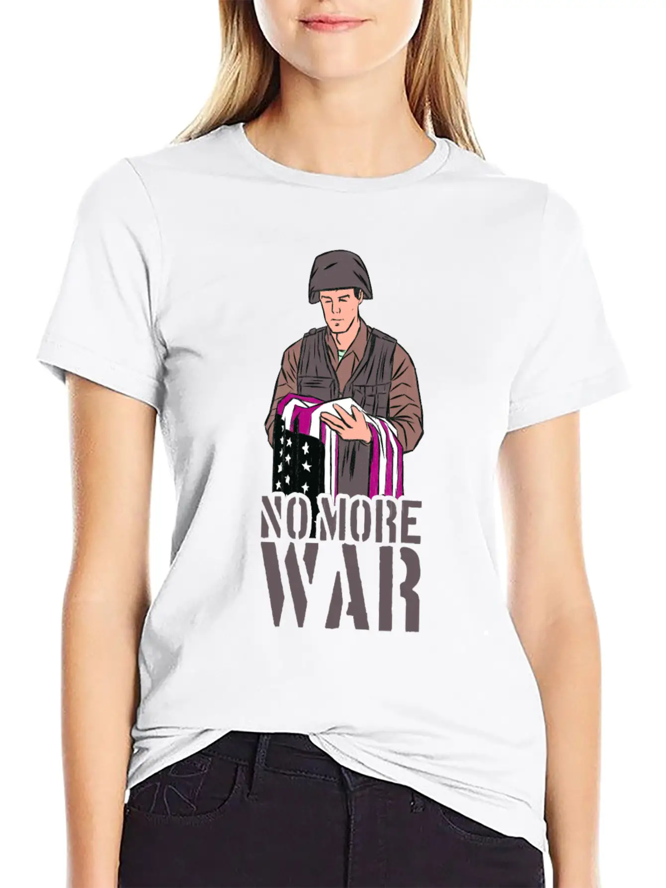 War Peace Freedom Basic Graphic T-Shirt – Daily Comfort In Soft Cotton