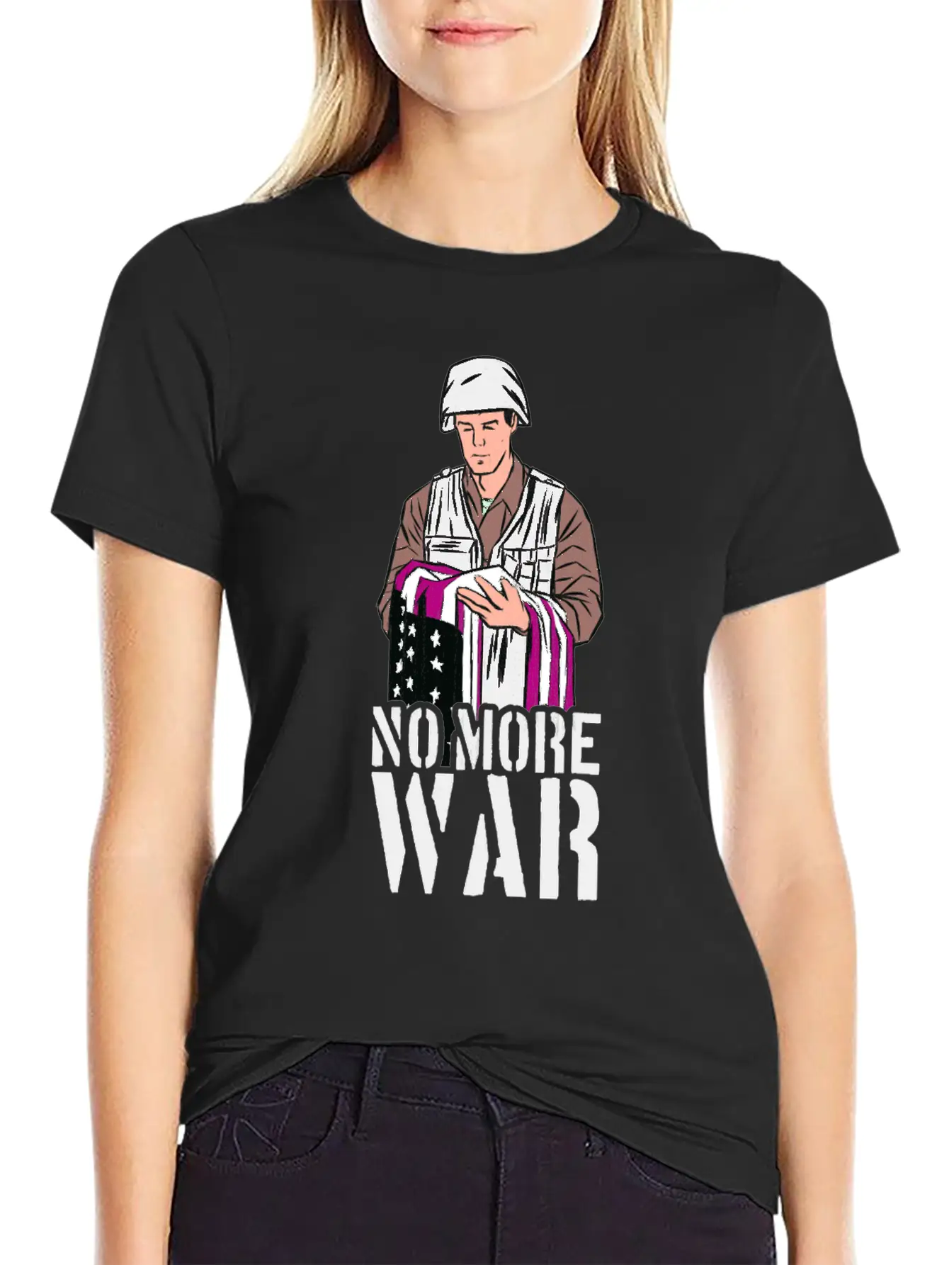 War Peace Freedom Basic Graphic T-Shirt – Daily Comfort In Soft Cotton