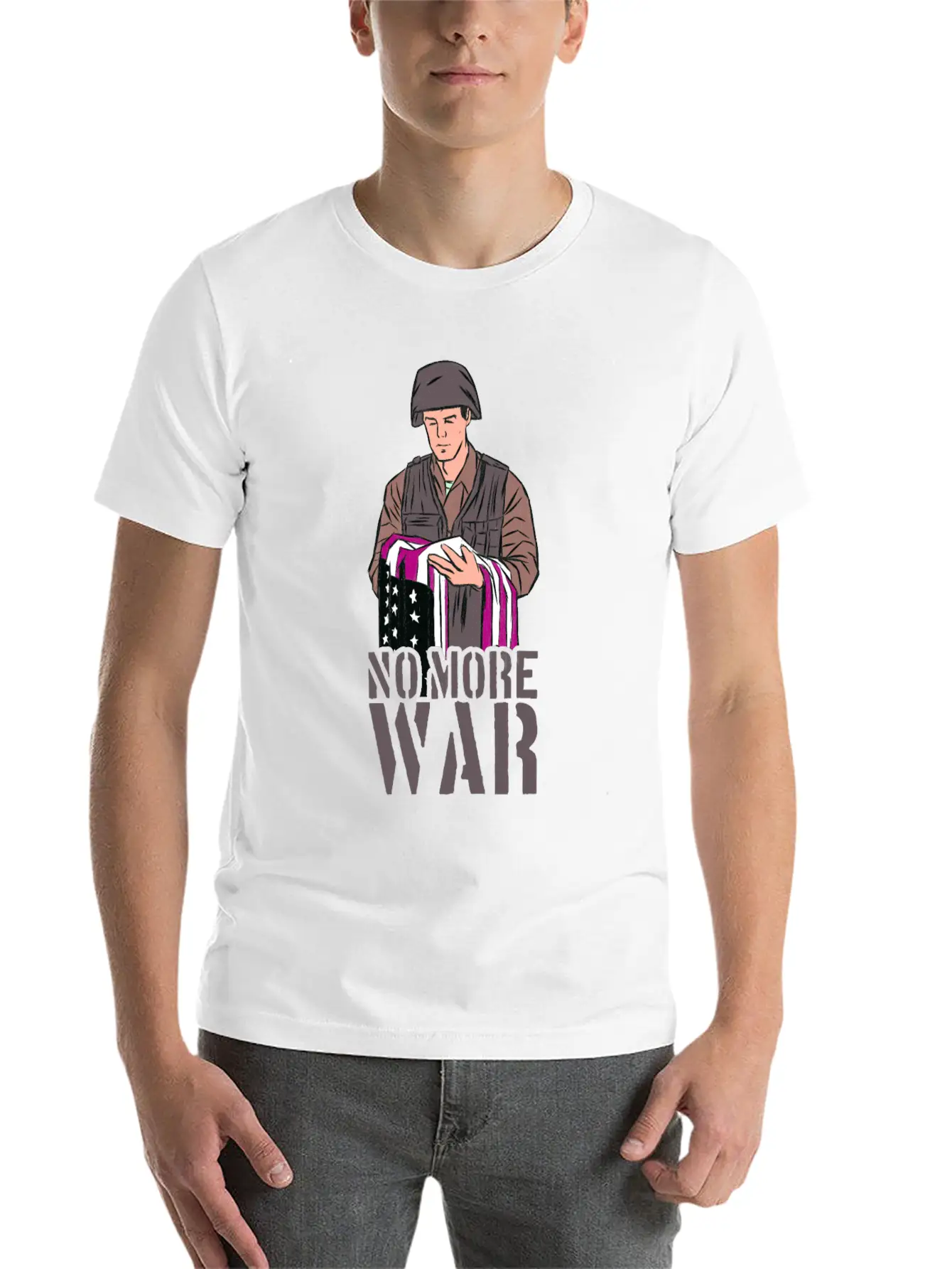 War Peace Freedom Basic Graphic T-Shirt – Daily Comfort In Soft Cotton