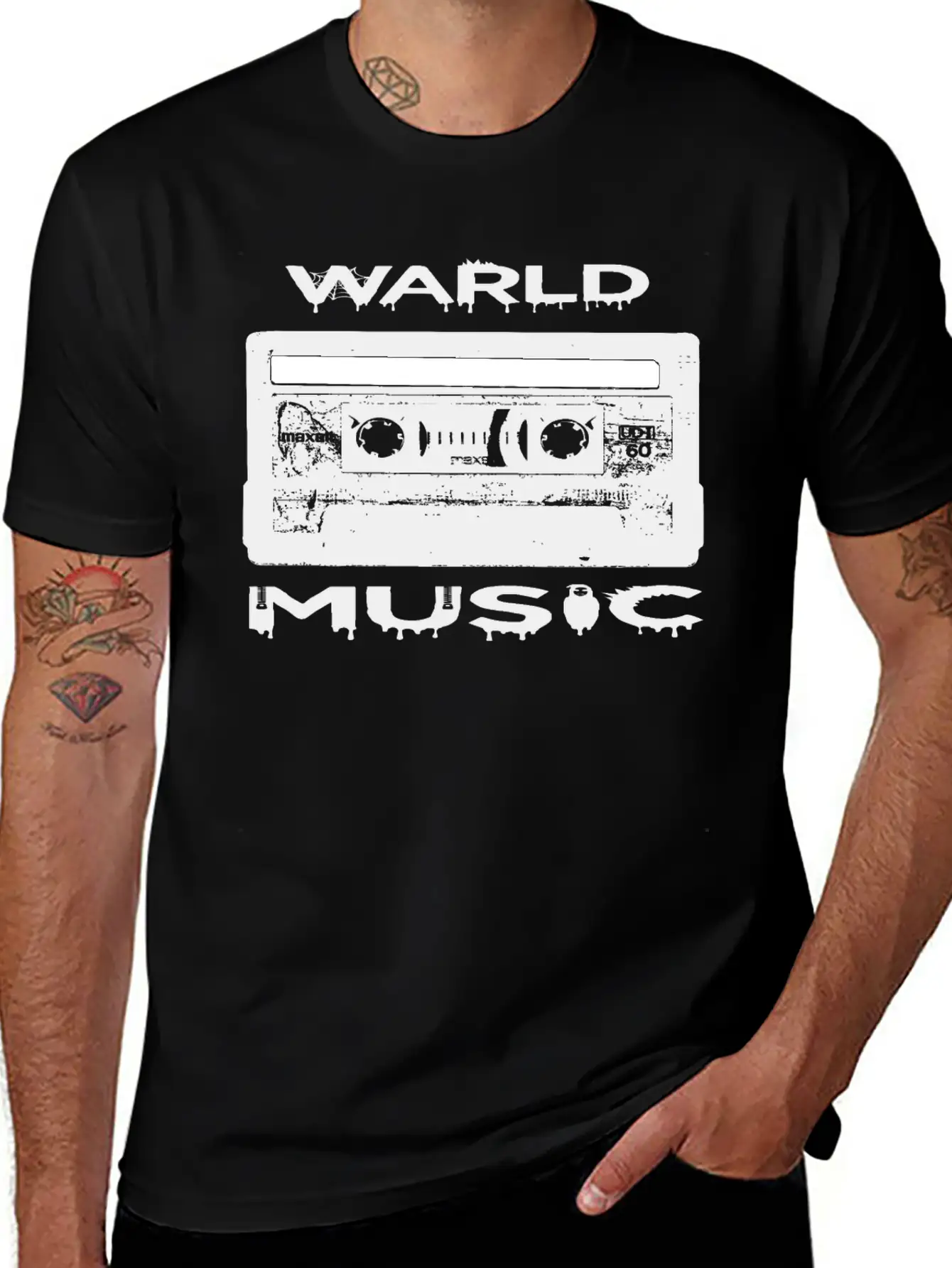 WArld Music Basic Graphic T-Shirt – Daily Comfort In Soft Cotton