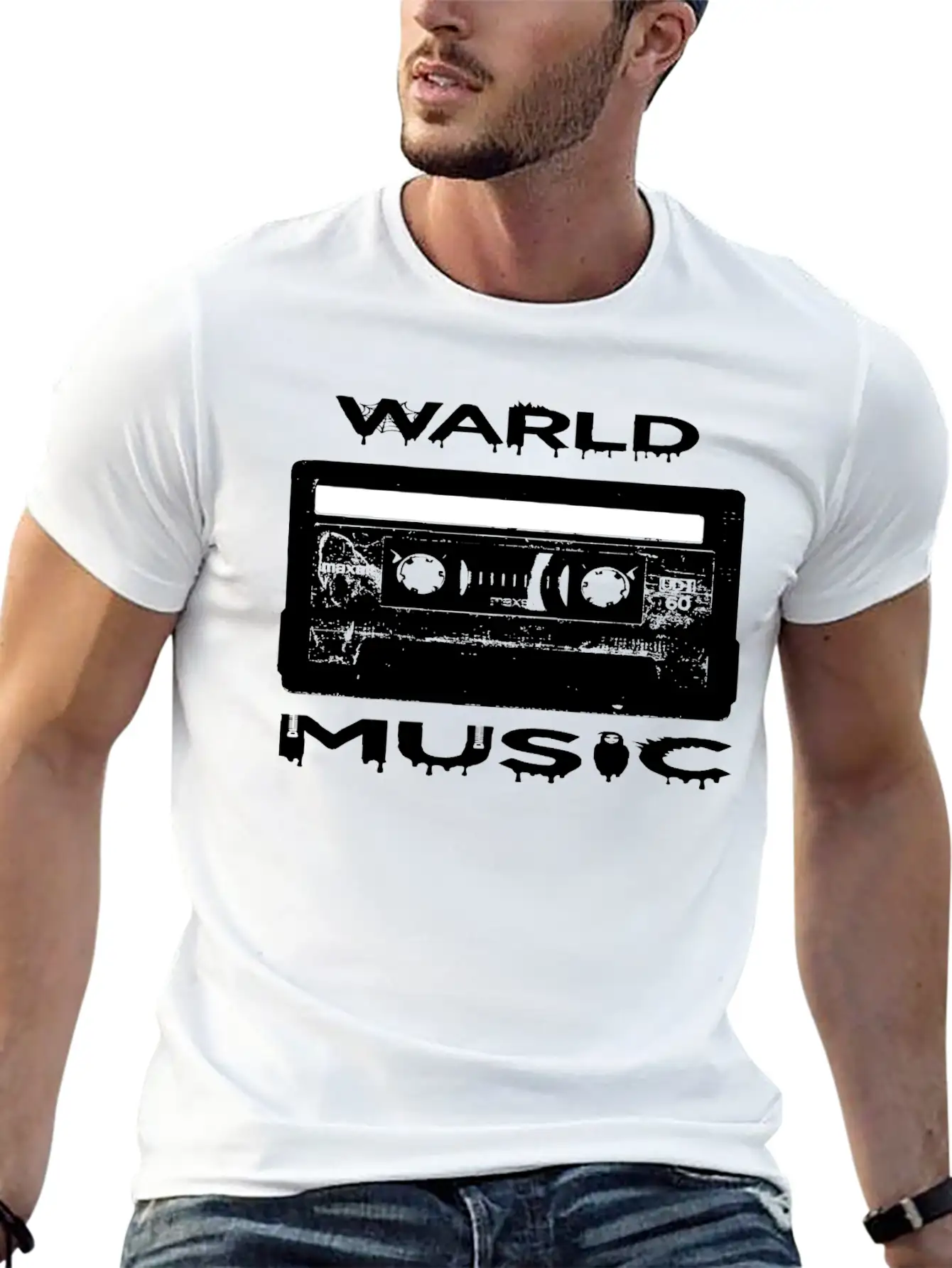 WArld Music Basic Graphic T-Shirt – Daily Comfort In Soft Cotton