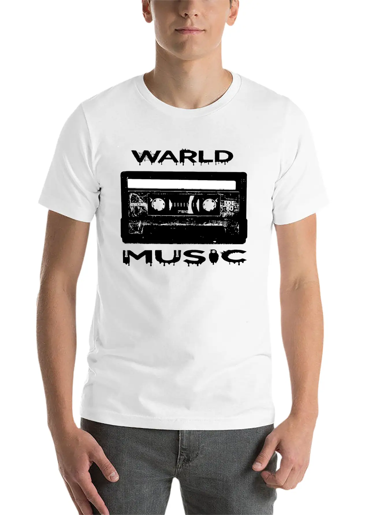 WArld Music Basic Graphic T-Shirt – Daily Comfort In Soft Cotton