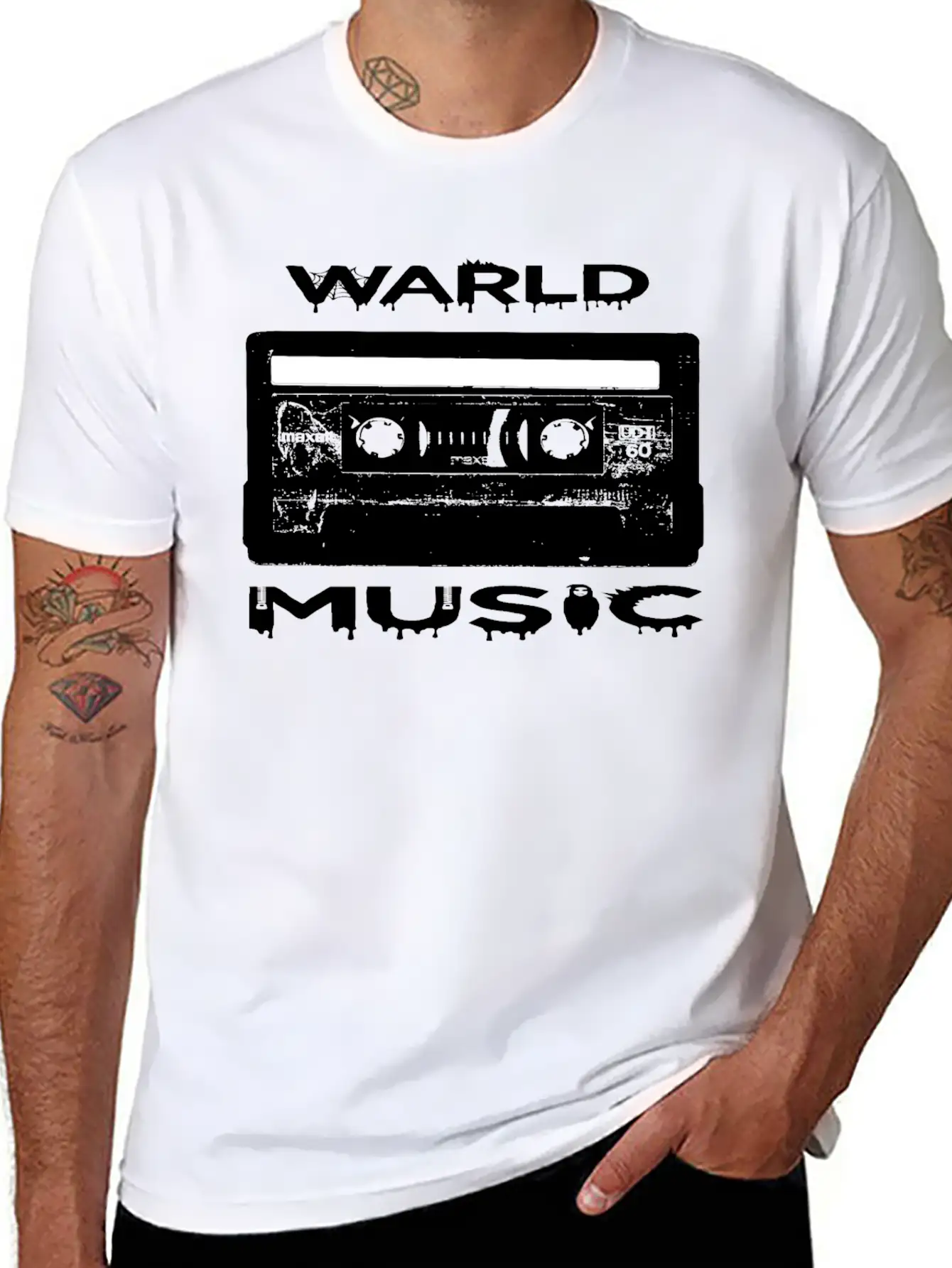 WArld Music Basic Graphic T-Shirt – Daily Comfort In Soft Cotton