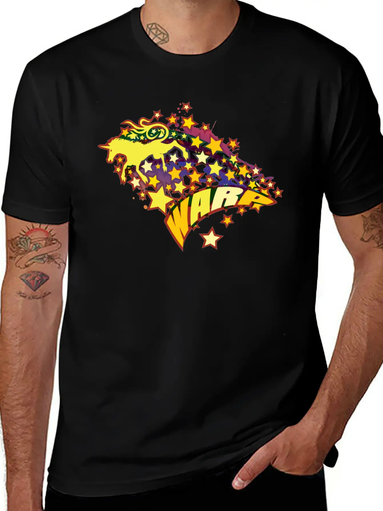 WARP Unisex Casual T-Shirt – Clean Design For Daily Comfort