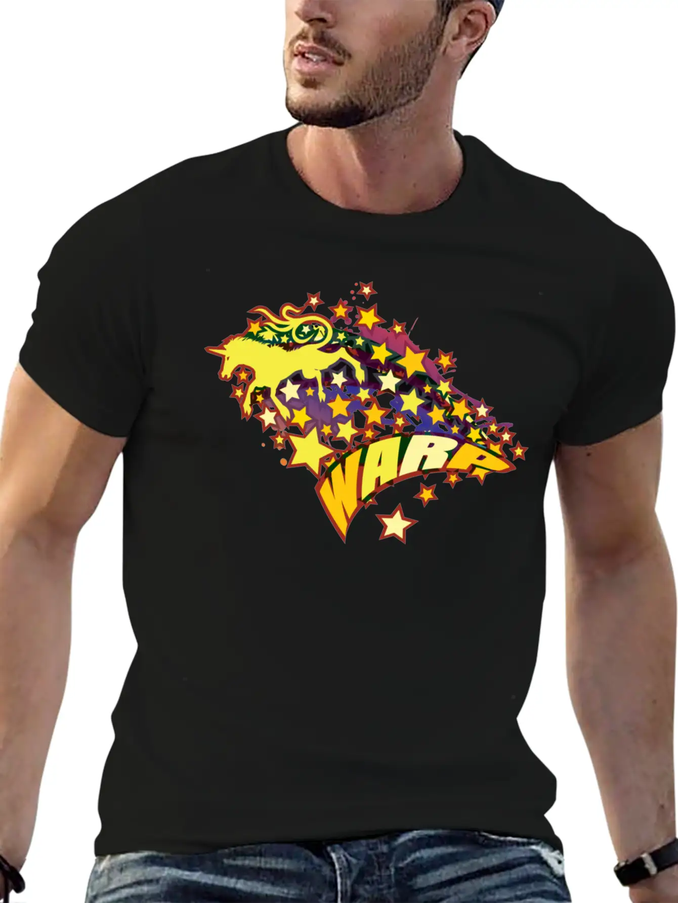 WARP Unisex Casual T-Shirt – Clean Design For Daily Comfort