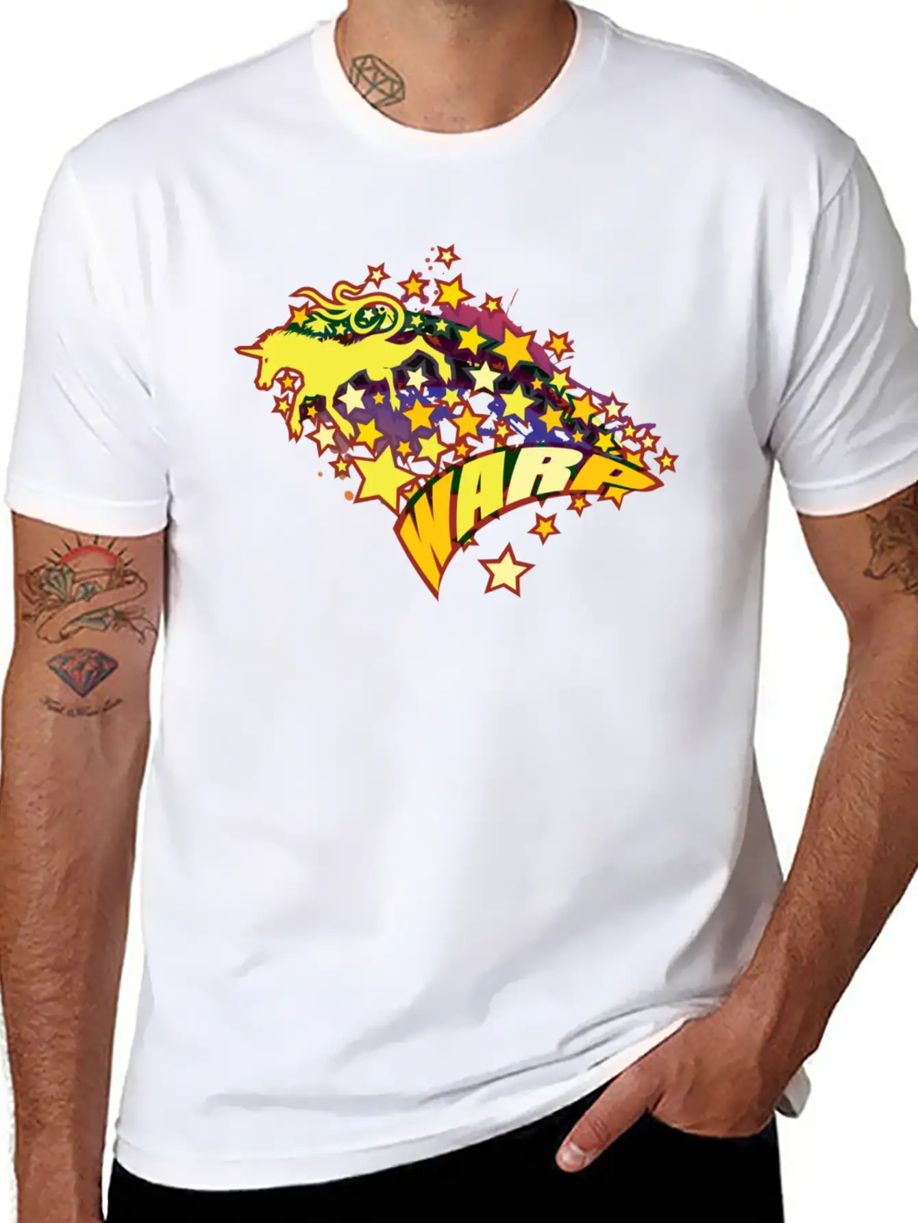 WARP Unisex Casual T-Shirt – Clean Design For Daily Comfort