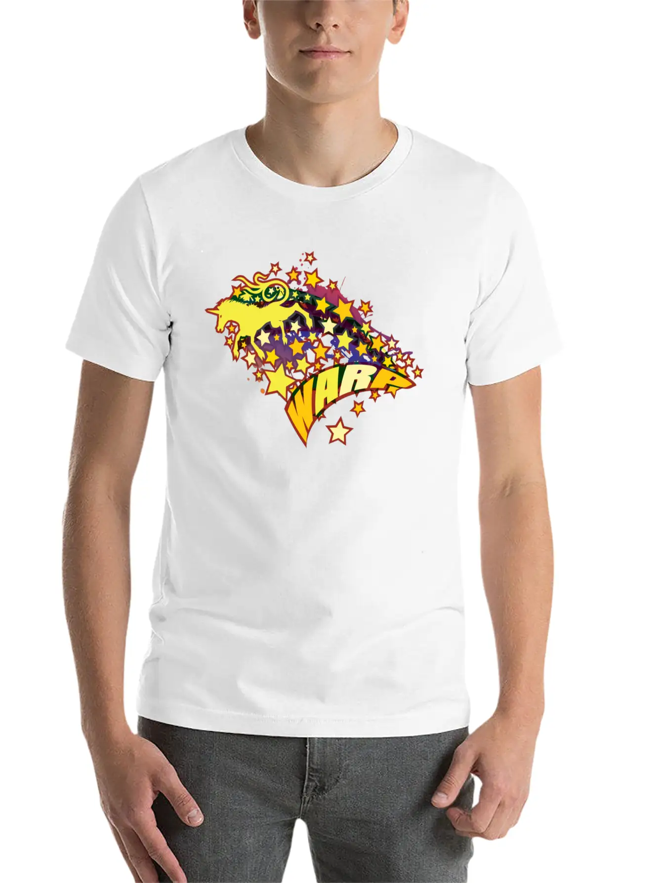 WARP Unisex Casual T-Shirt – Clean Design For Daily Comfort
