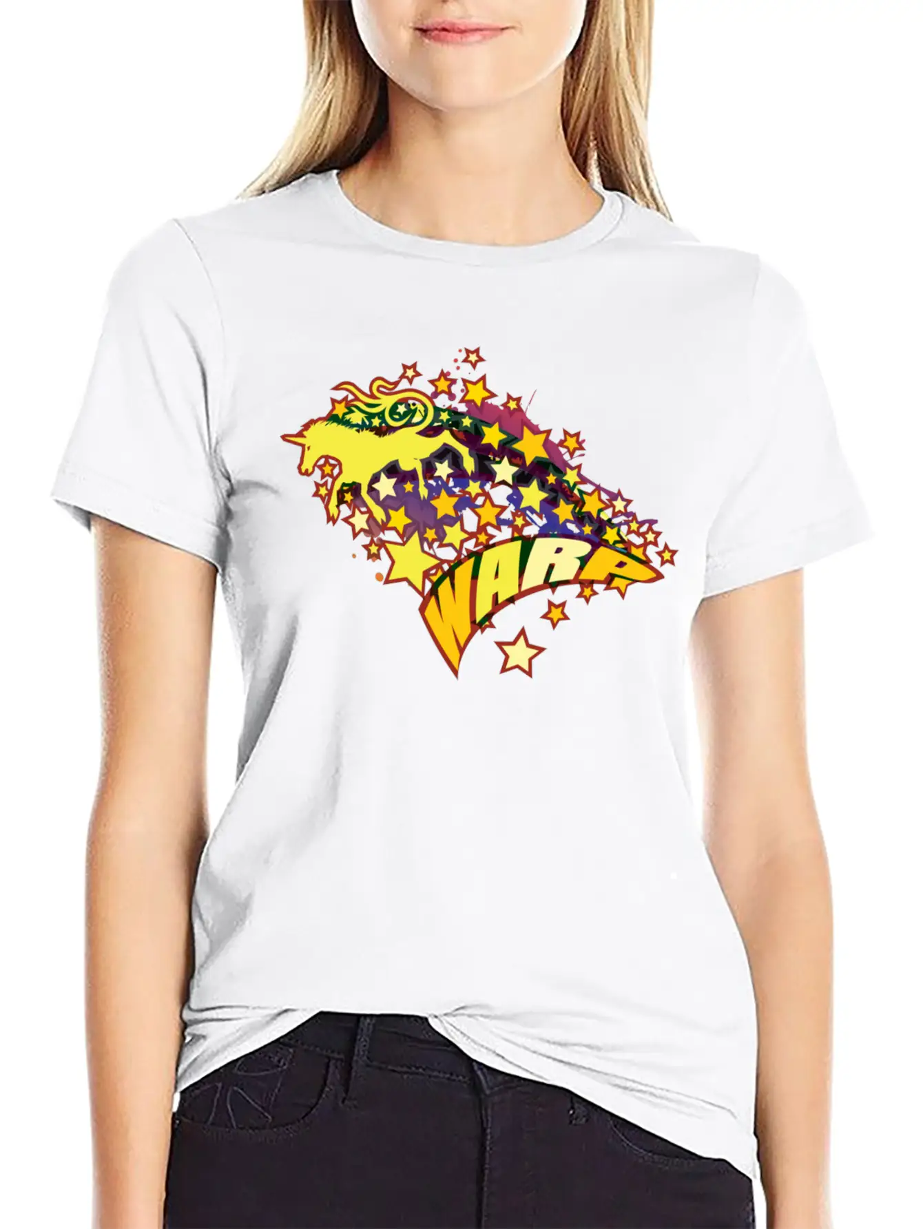 WARP Unisex Casual T-Shirt – Clean Design For Daily Comfort