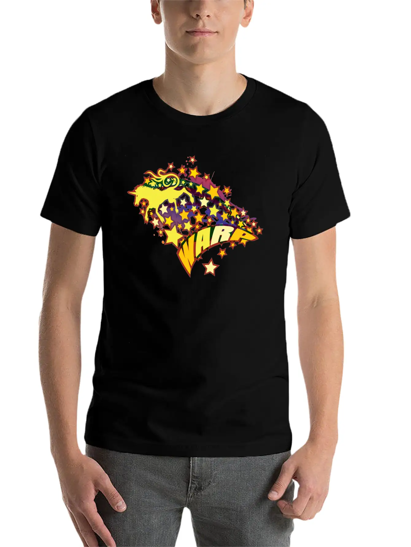 WARP Unisex Casual T-Shirt – Clean Design For Daily Comfort