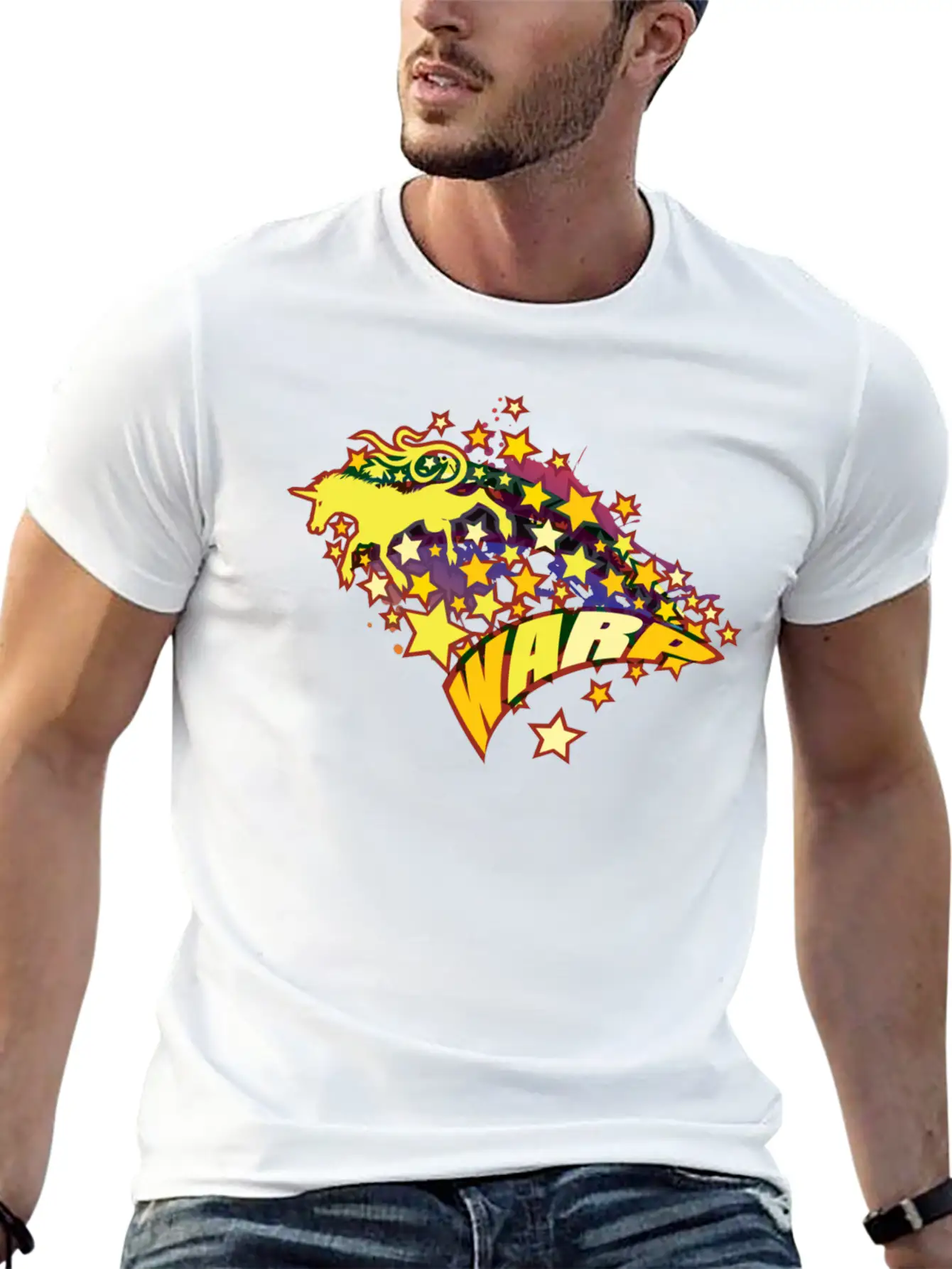 WARP Unisex Casual T-Shirt – Clean Design For Daily Comfort