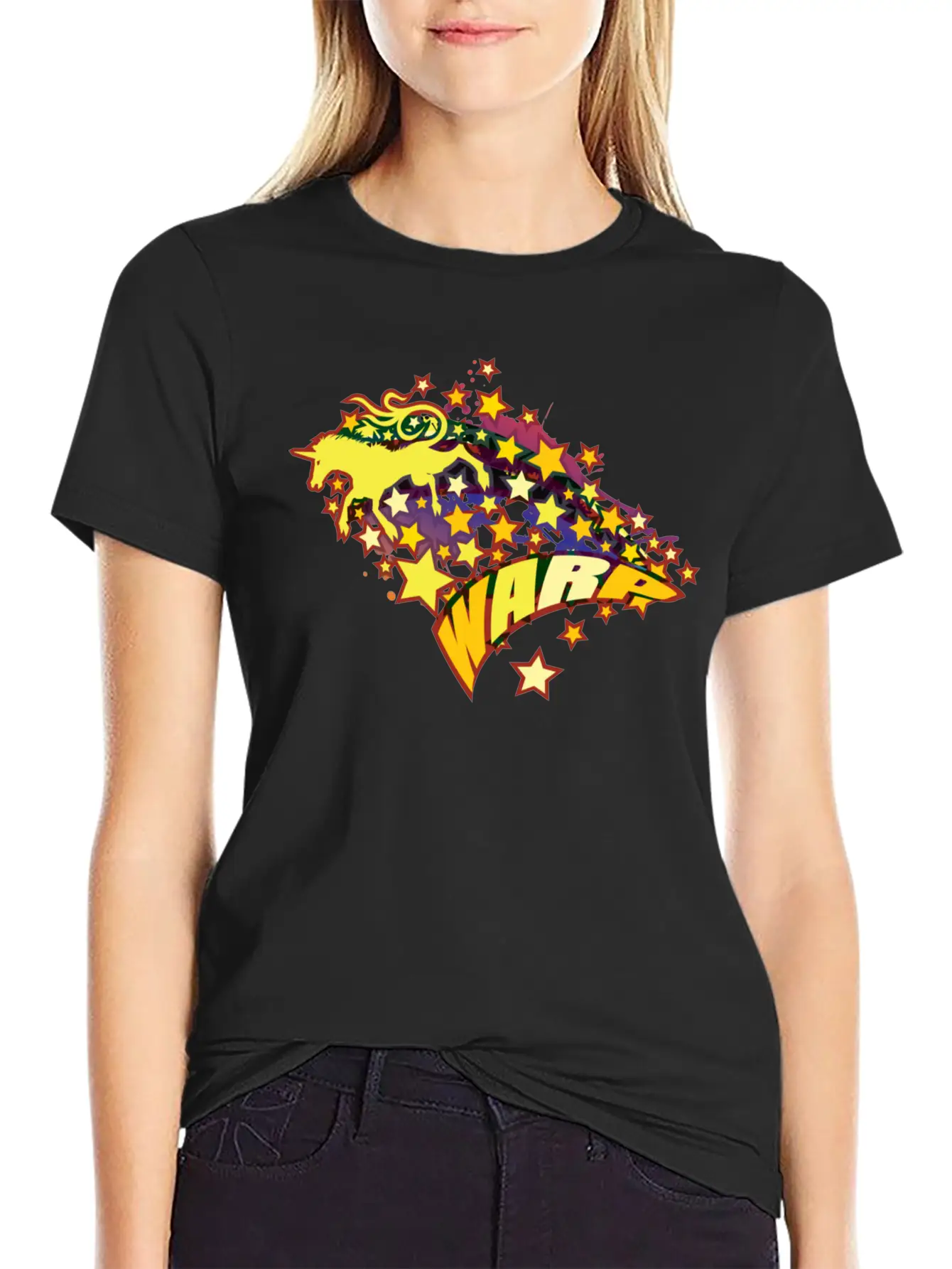 WARP Unisex Casual T-Shirt – Clean Design For Daily Comfort