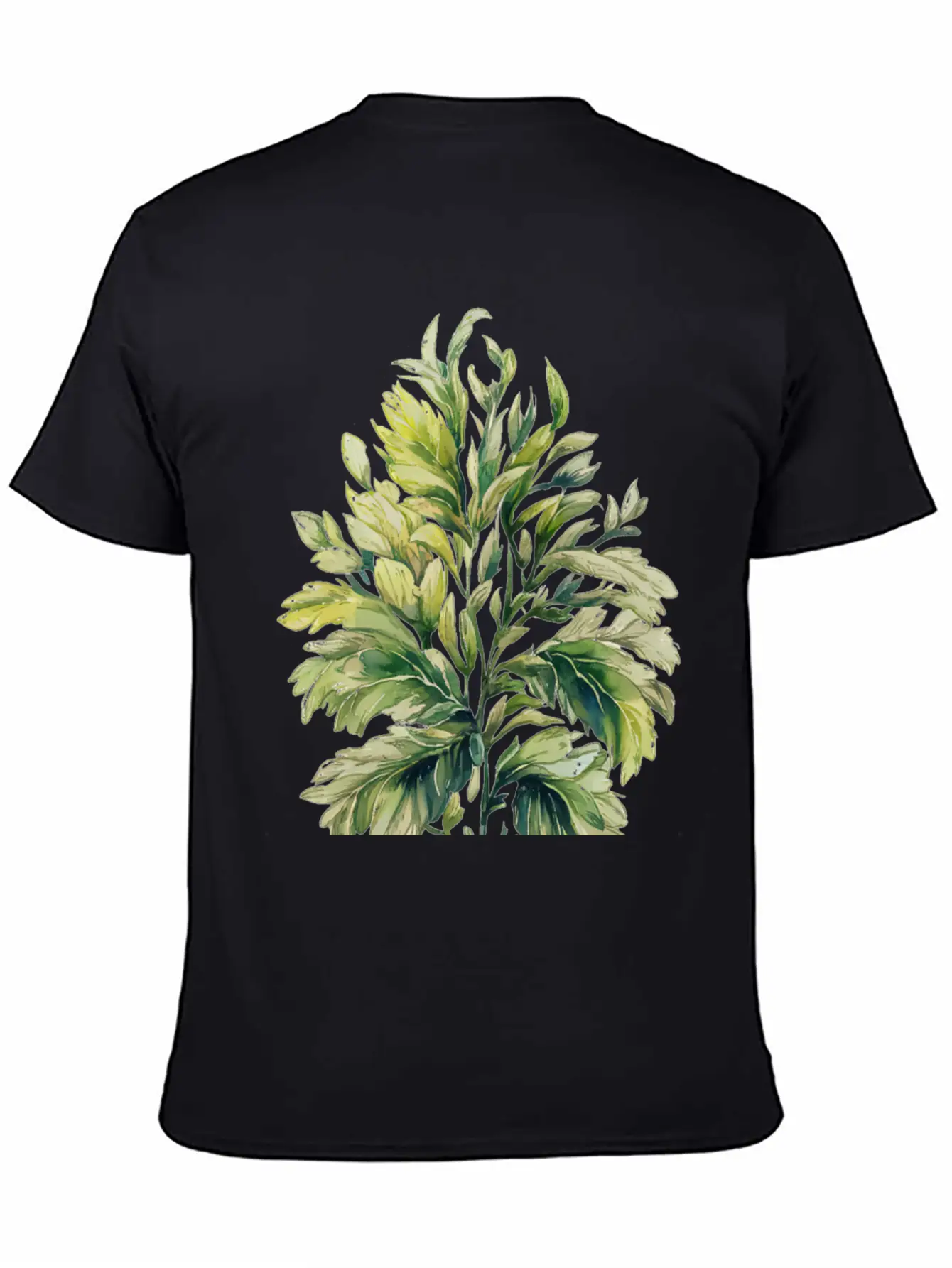 Watercolor Floral Print Relaxed Everyday Tee – Lightweight And Durable Cotton