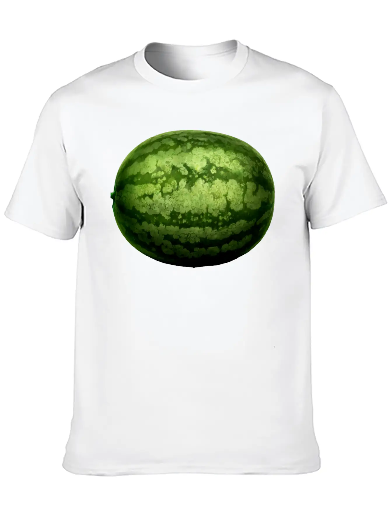 Watermelon Comfortable Minimalist Graphic Tee – Summer Style Essential