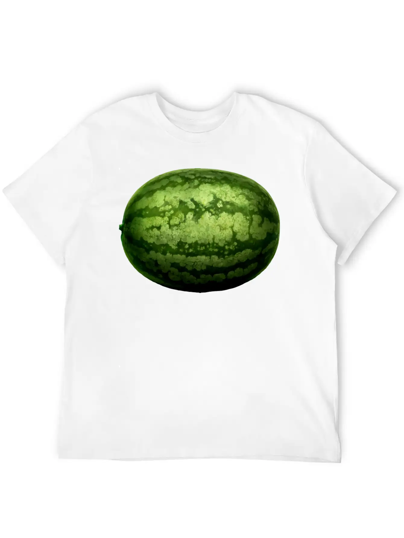 Watermelon Comfortable Minimalist Graphic Tee – Summer Style Essential