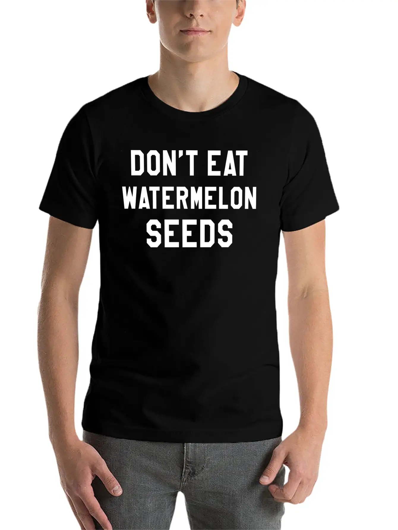 Watermelon Seeds Basic Graphic T-Shirt – Daily Comfort In Soft Cotton