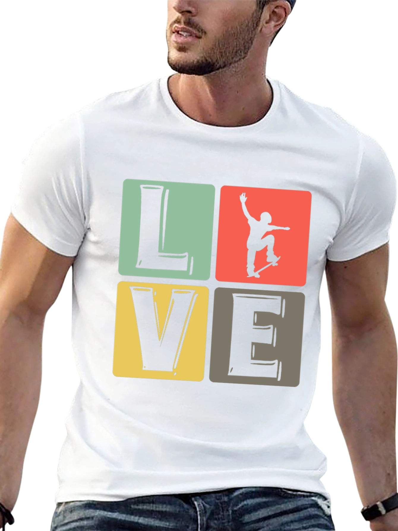 LOVE Skateboard T-Shirt