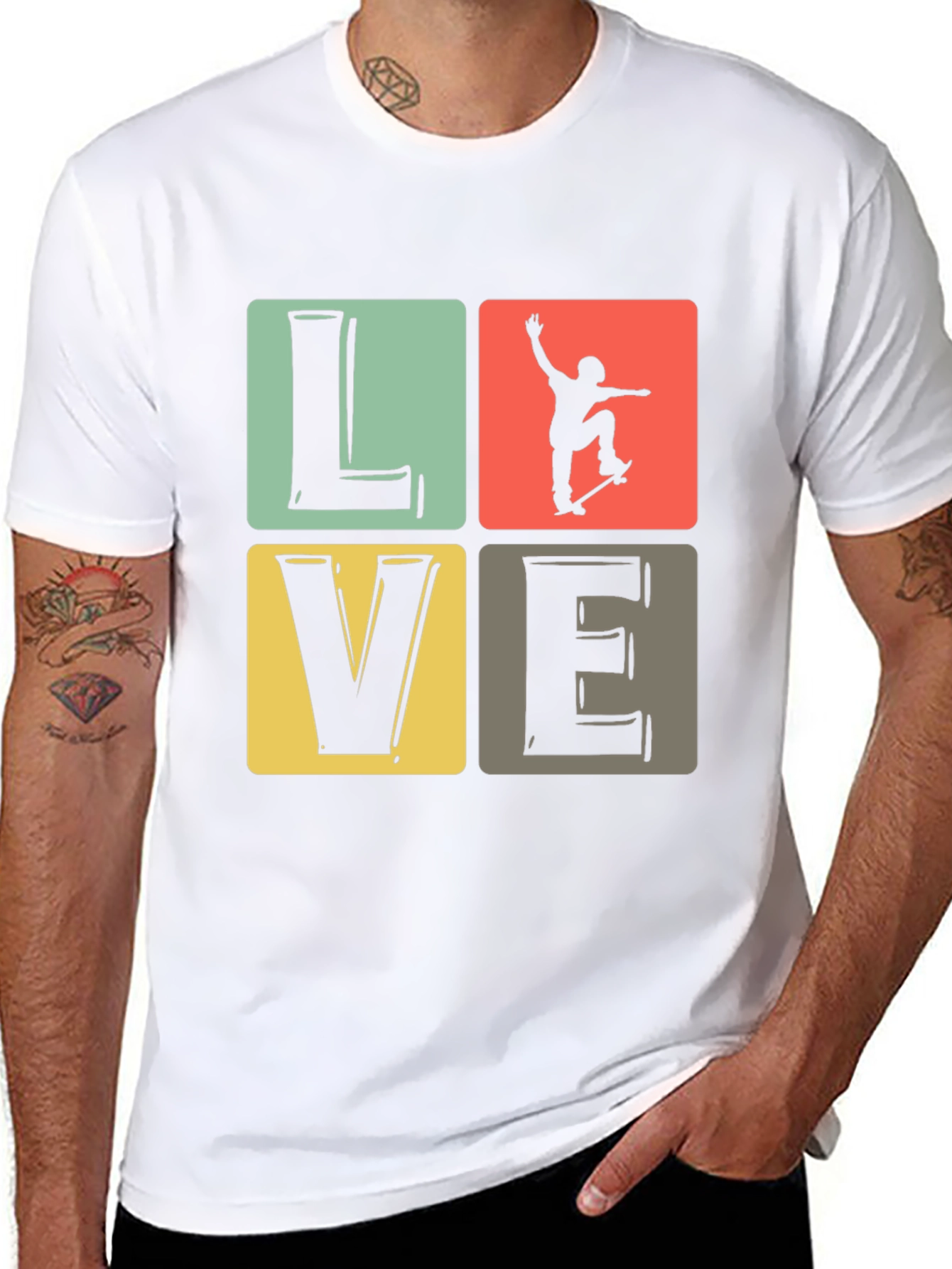 LOVE Skateboard T-Shirt