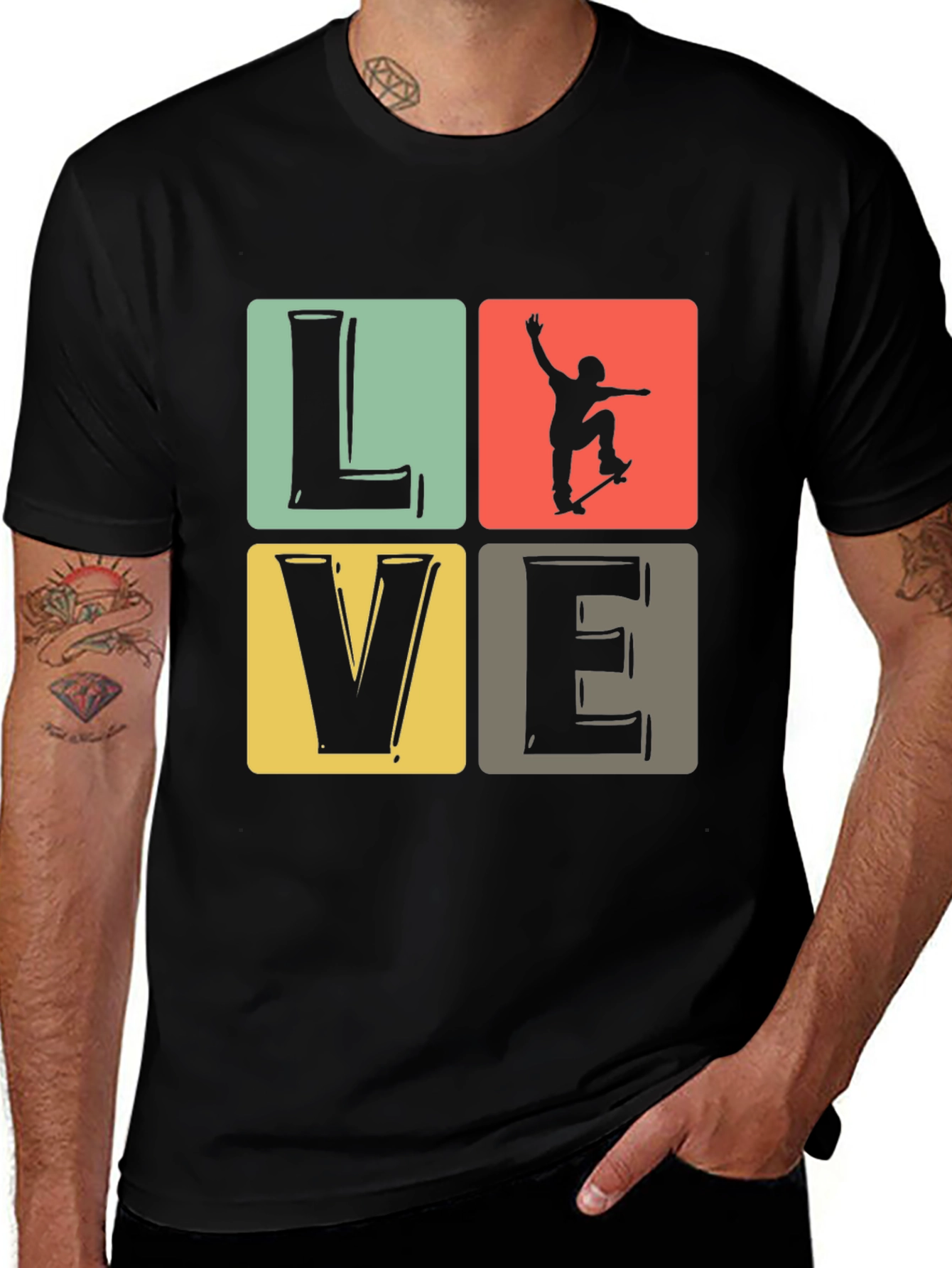 LOVE Skateboard T-Shirt