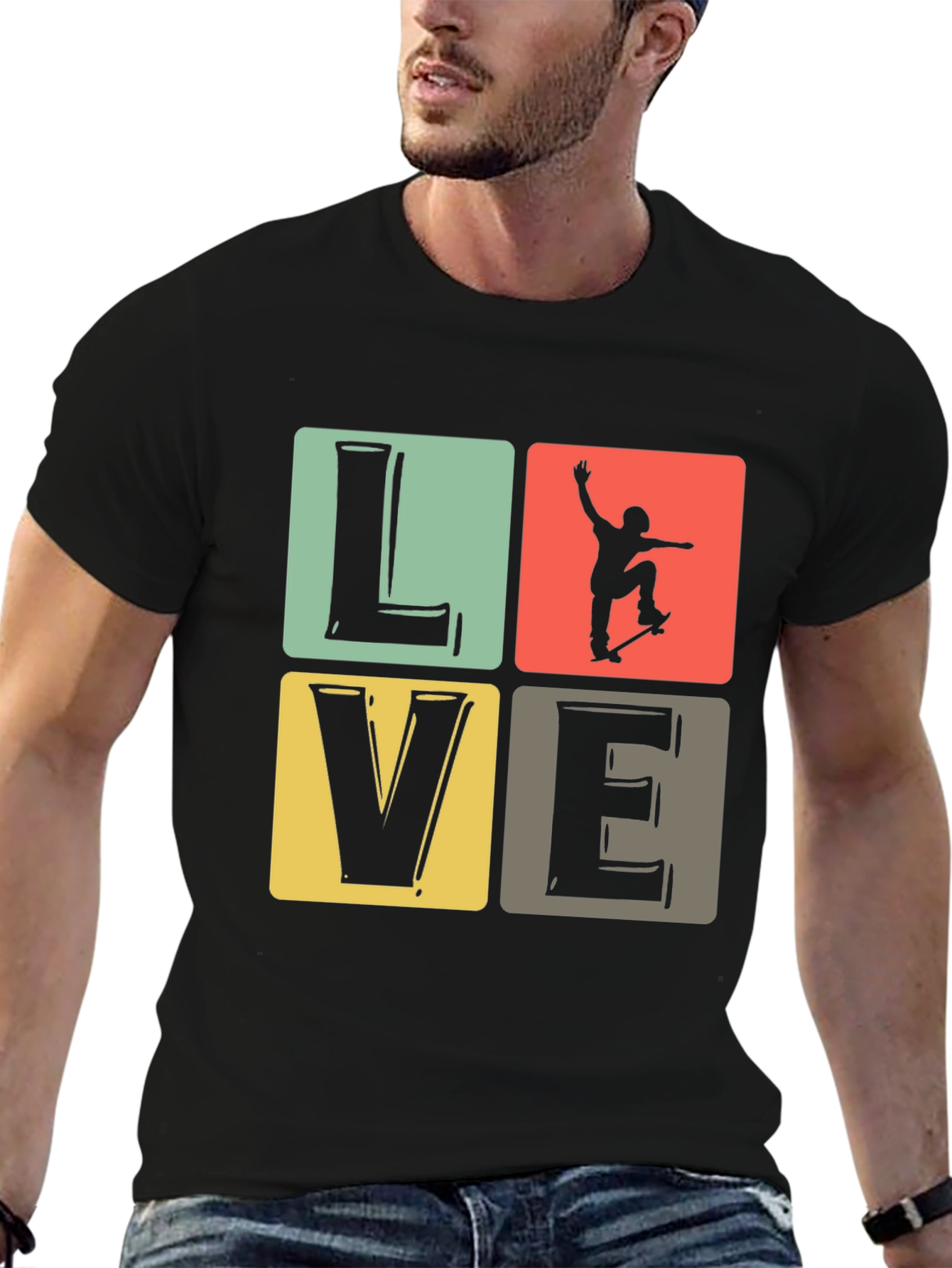LOVE Skateboard T-Shirt