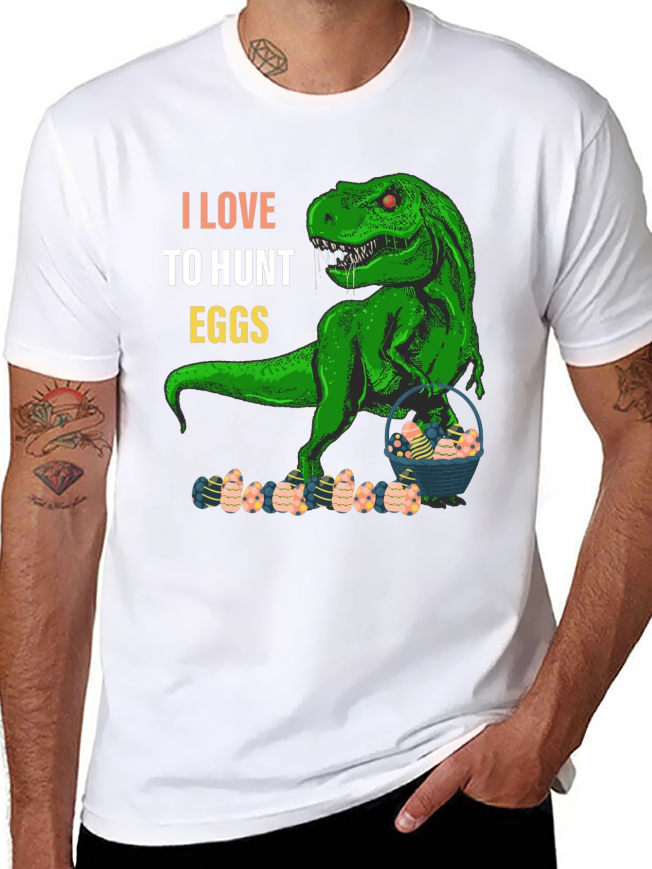 Dinosaur Easter Egg Hunt T-Shirt