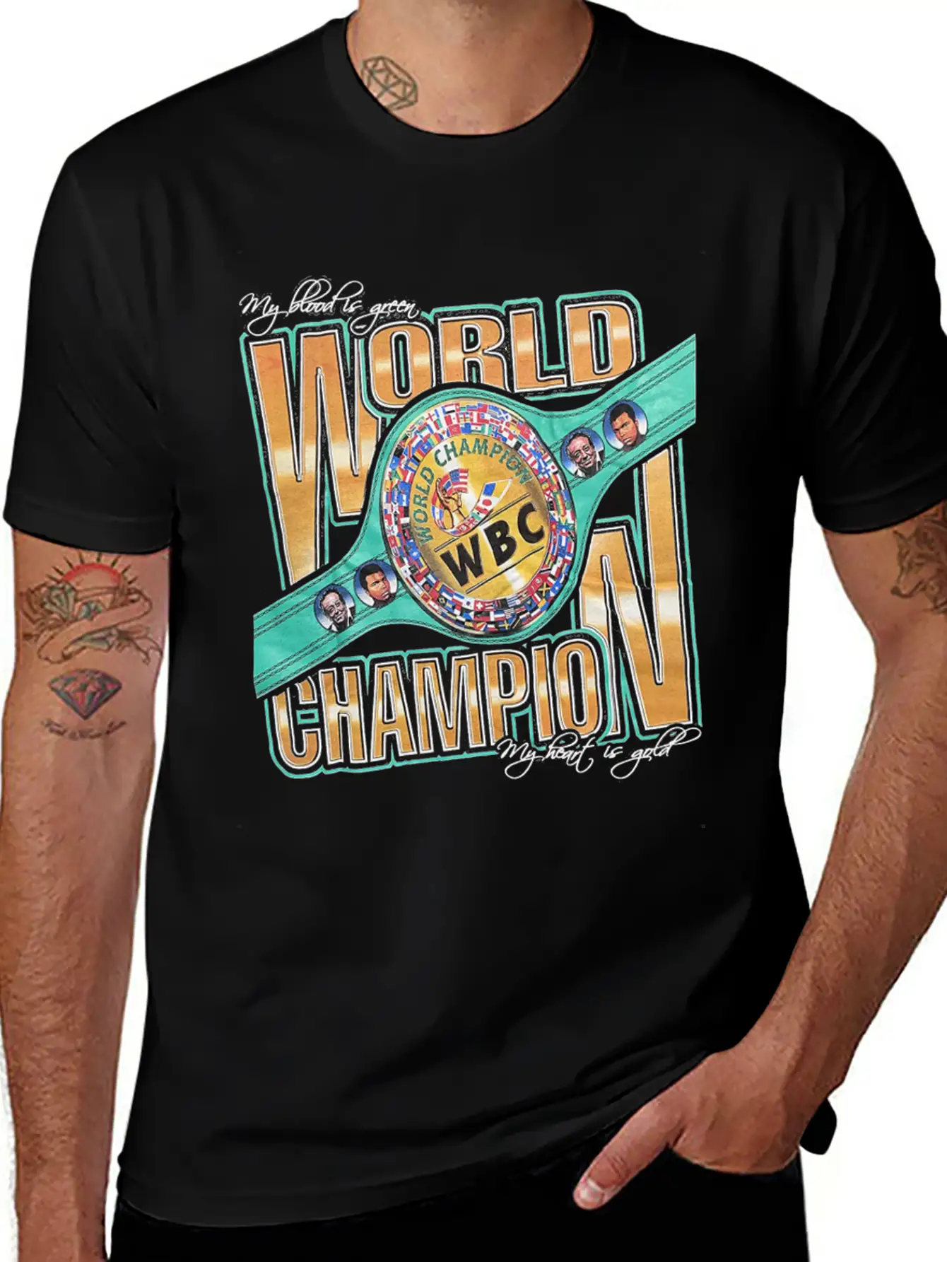 WBC Boxing Championship Basic Graphic T-Shirt – Daily Comfort In Soft Cotton