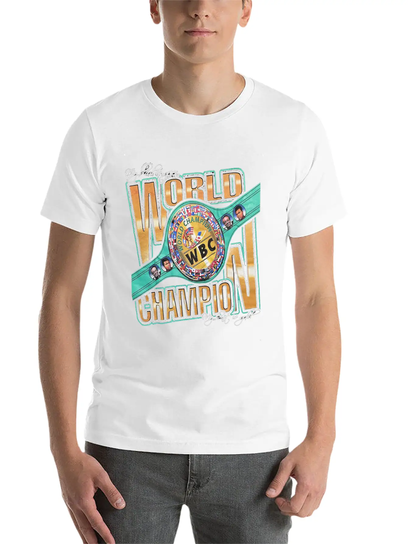 WBC Boxing Championship Basic Graphic T-Shirt – Daily Comfort In Soft Cotton