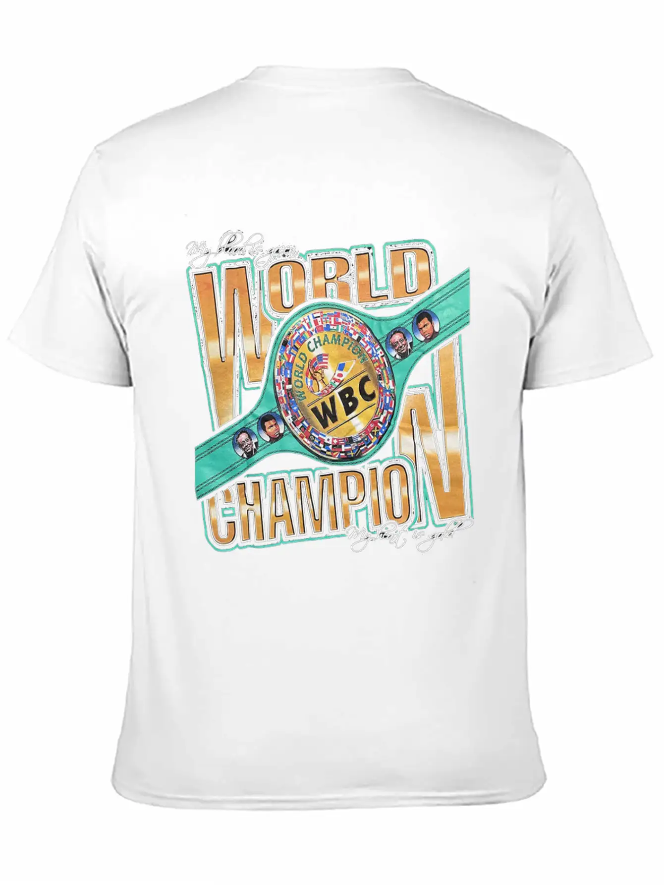 WBC Boxing Championship Basic Graphic T-Shirt – Daily Comfort In Soft Cotton
