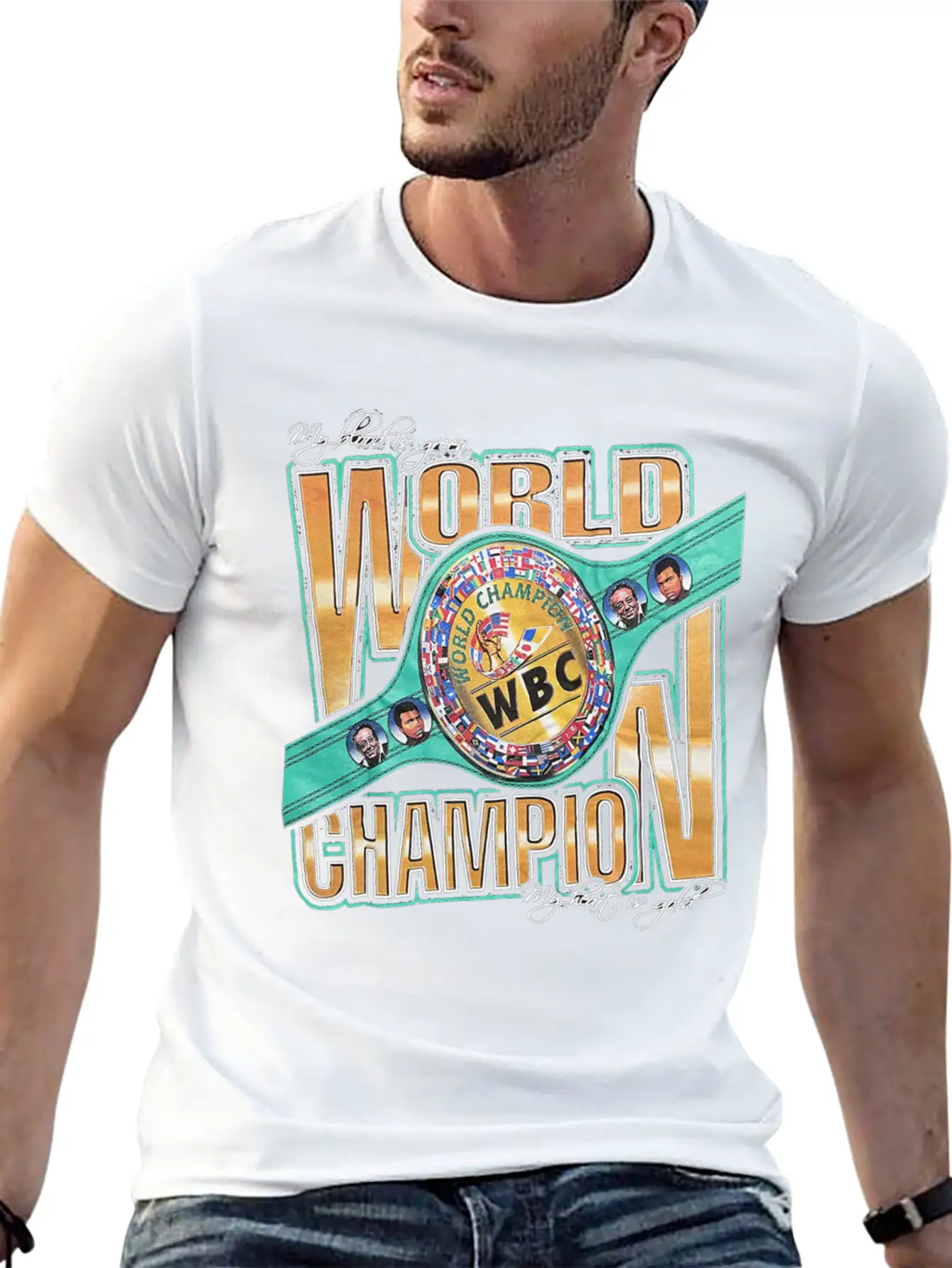 WBC Boxing Championship Basic Graphic T-Shirt – Daily Comfort In Soft Cotton