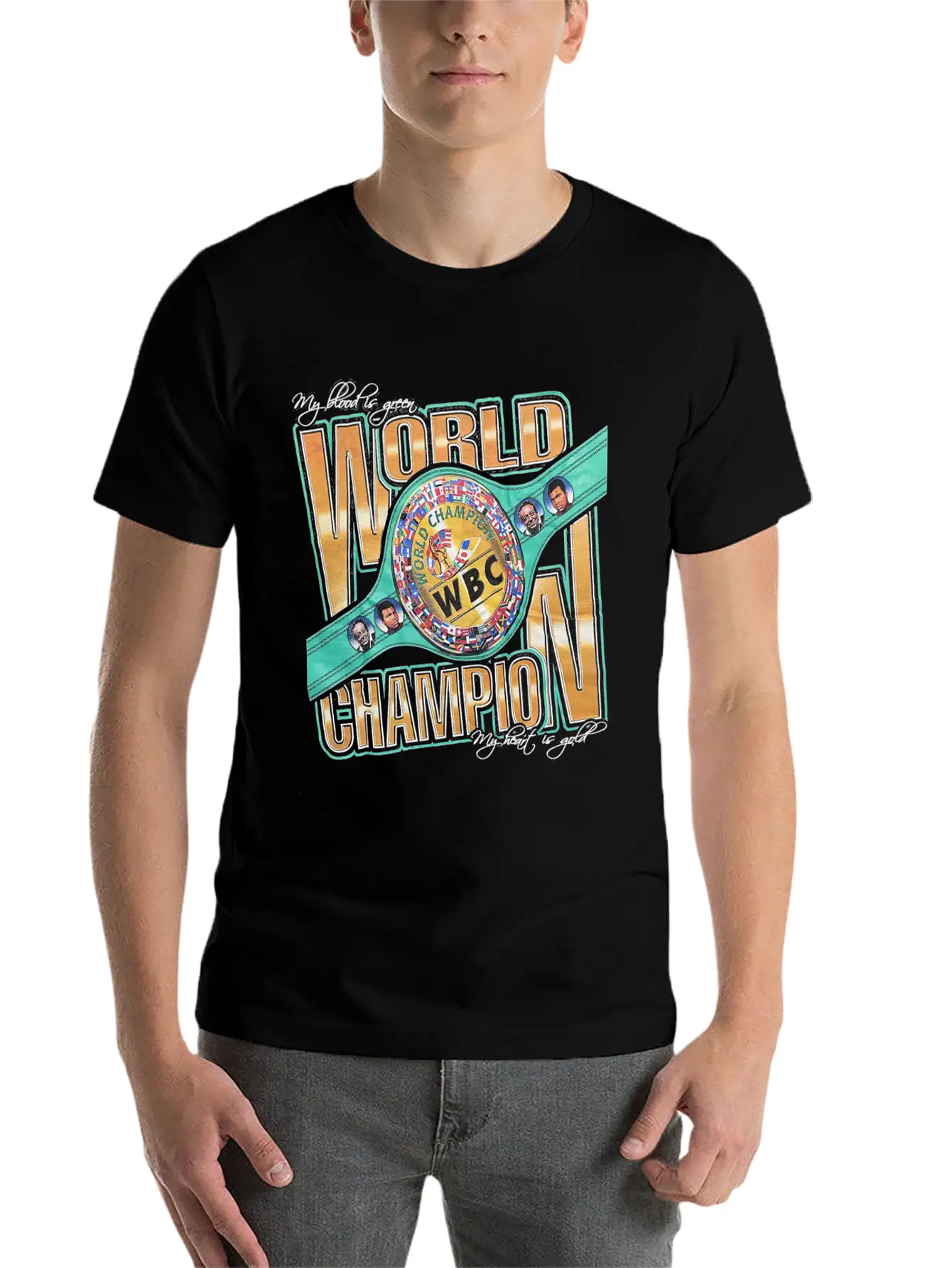 WBC Boxing Championship Basic Graphic T-Shirt – Daily Comfort In Soft Cotton