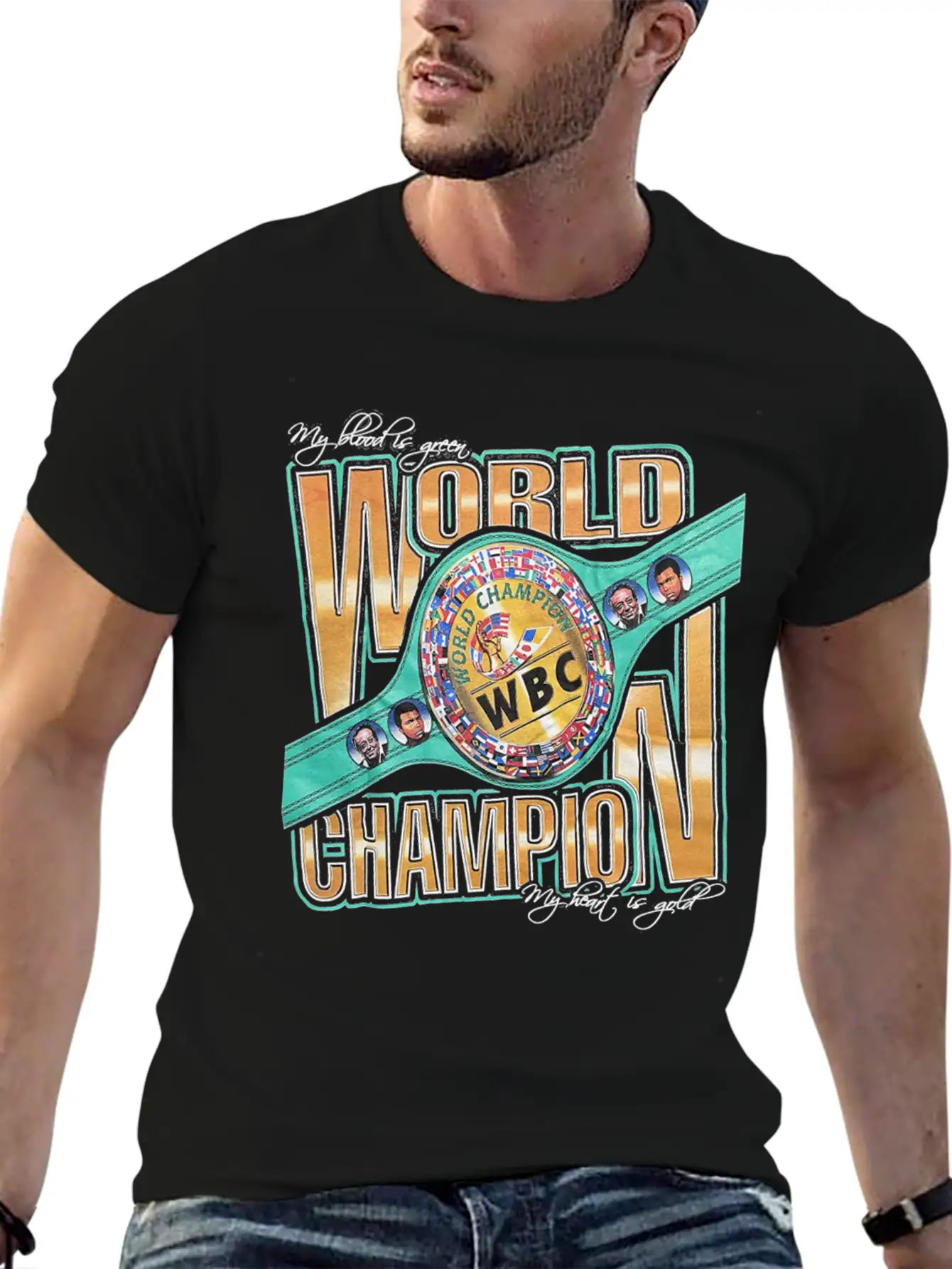 WBC Boxing Championship Basic Graphic T-Shirt – Daily Comfort In Soft Cotton