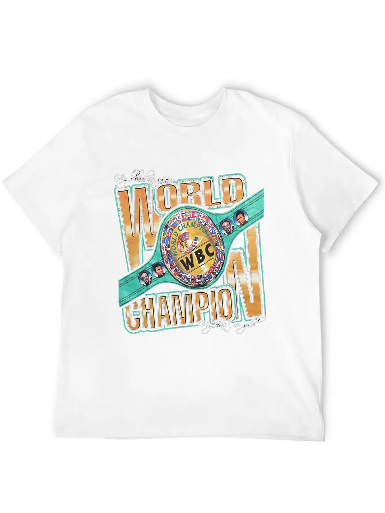 WBC Boxing Championship Basic Graphic T-Shirt – Daily Comfort In Soft Cotton