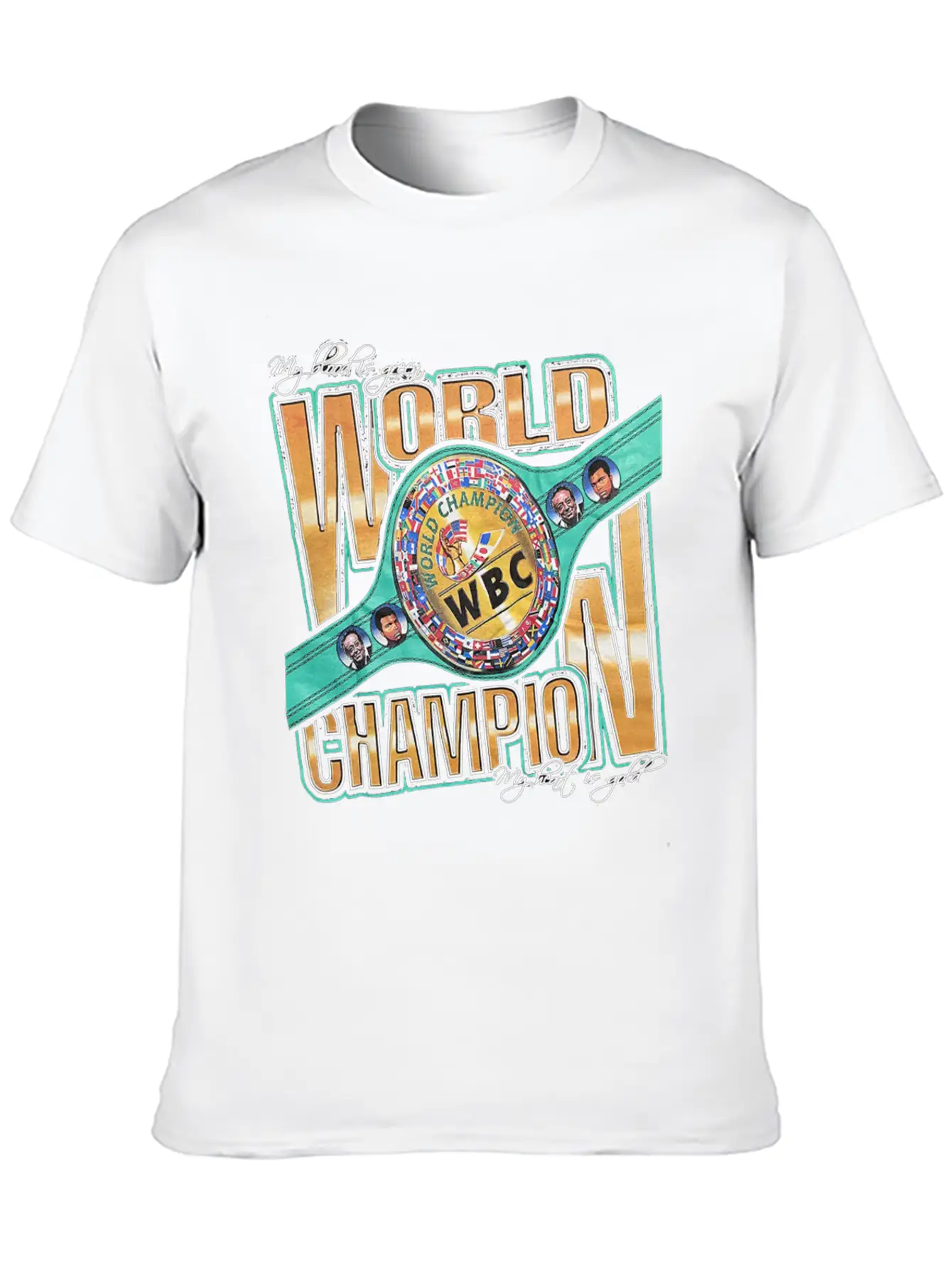 WBC Boxing Championship Basic Graphic T-Shirt – Daily Comfort In Soft Cotton