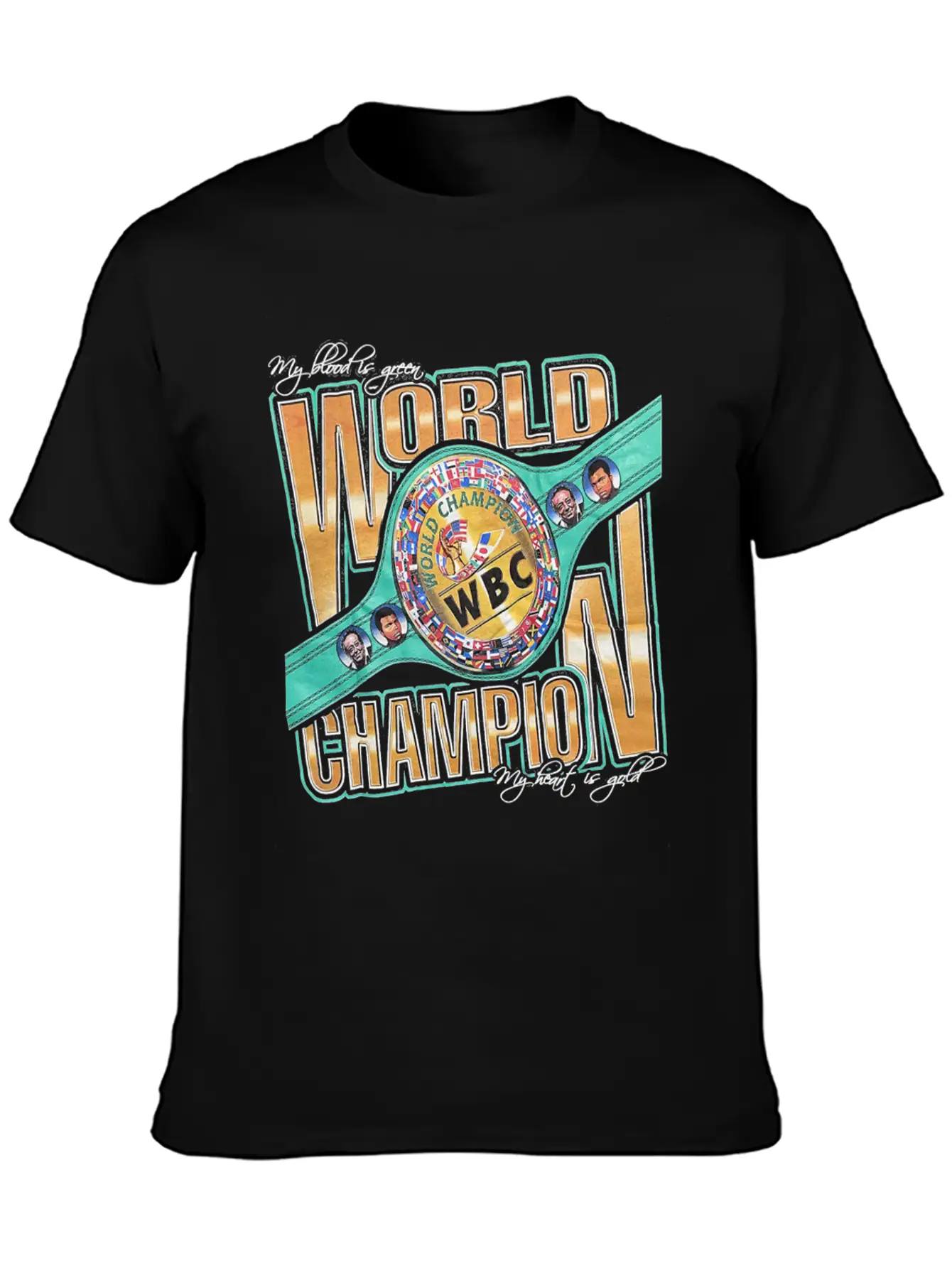 WBC Boxing Championship Basic Graphic T-Shirt – Daily Comfort In Soft Cotton