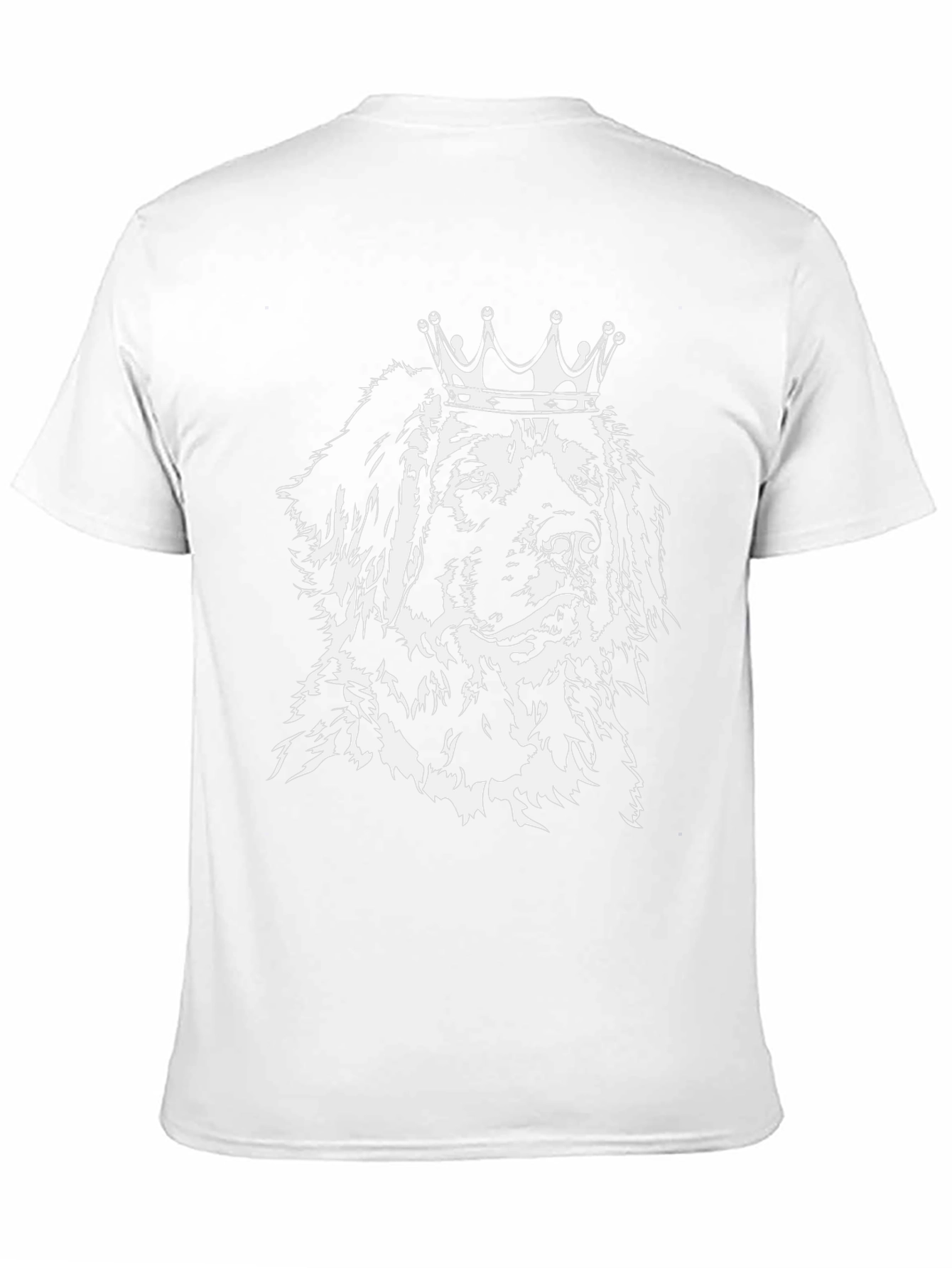 Dog King T-Shirt - Black Cotton Tee