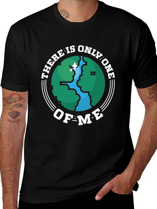 Unique Earth Graphic T-Shirt - One Of Me!