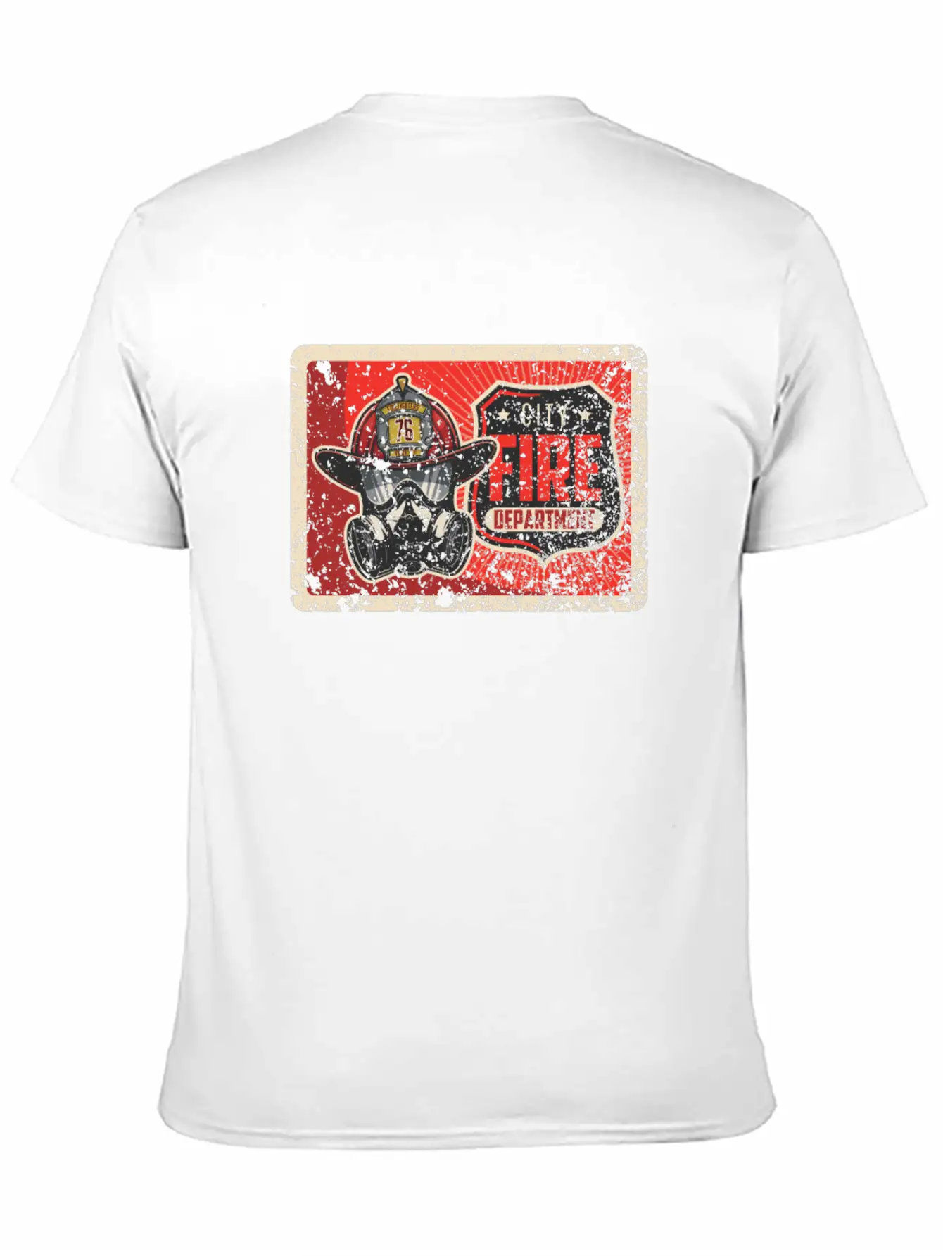 We Are Proud Of Our Firefighters Basic Graphic T-Shirt – Daily Comfort In Soft Cotton