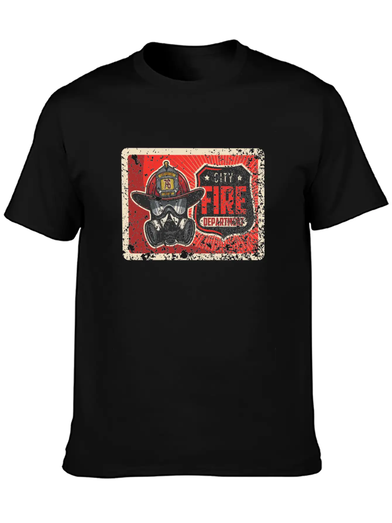 We Are Proud Of Our Firefighters Basic Graphic T-Shirt – Daily Comfort In Soft Cotton