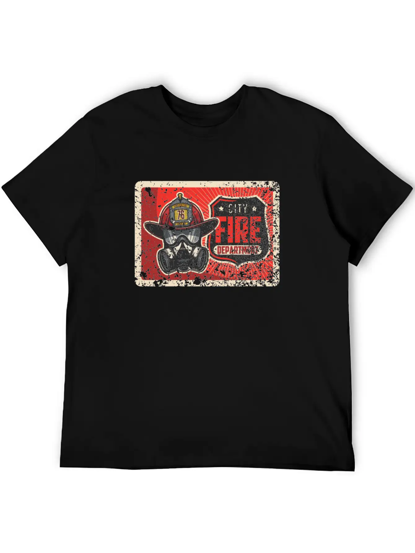 We Are Proud Of Our Firefighters Basic Graphic T-Shirt – Daily Comfort In Soft Cotton