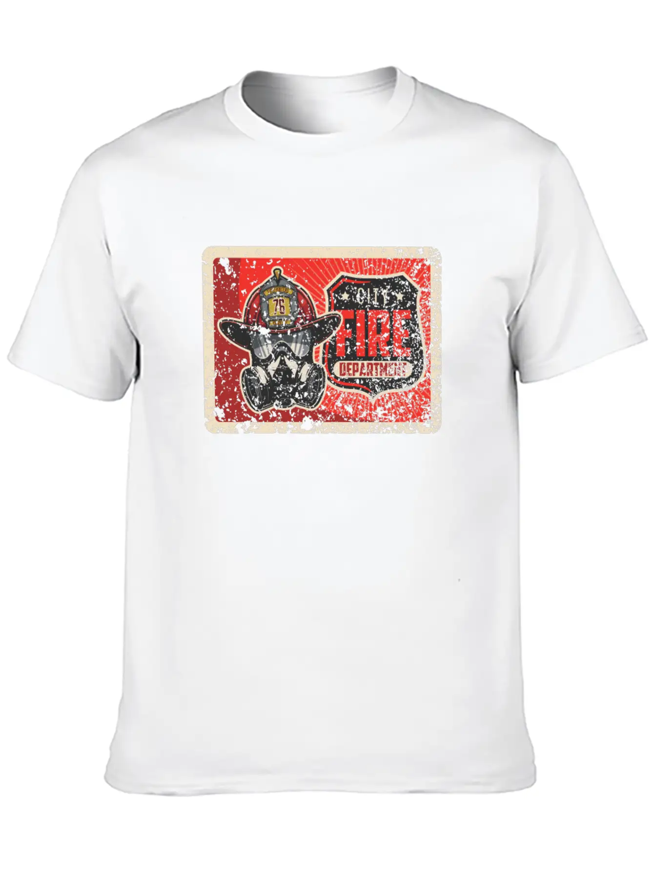 We Are Proud Of Our Firefighters Basic Graphic T-Shirt – Daily Comfort In Soft Cotton